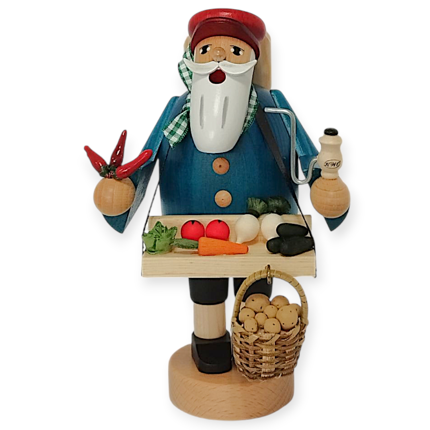 Räuchermann Obst- und Gemüsehändler