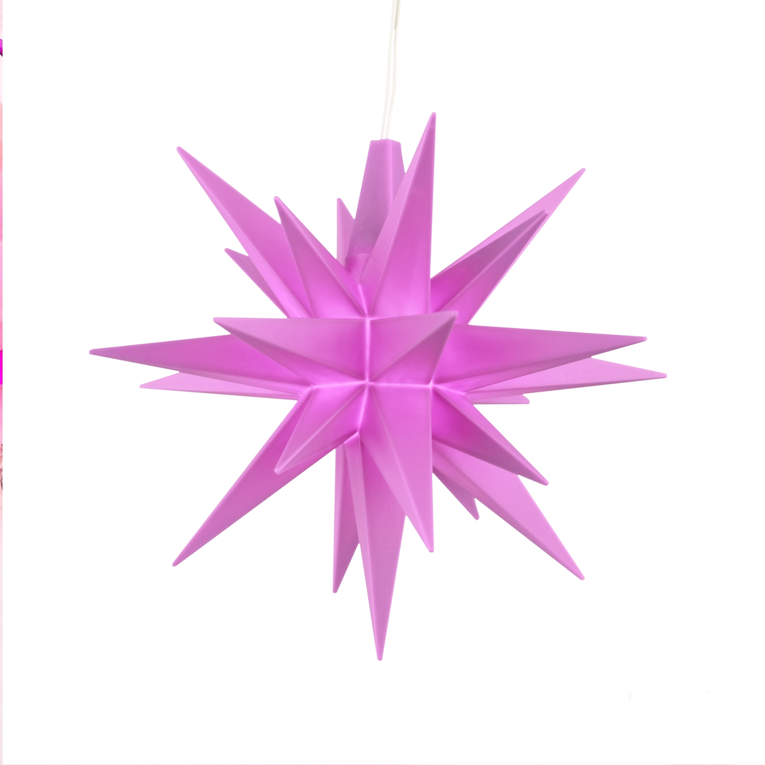 Herrnhuter Stern Kunststoff 8cm Violett | Sonderedition 2025