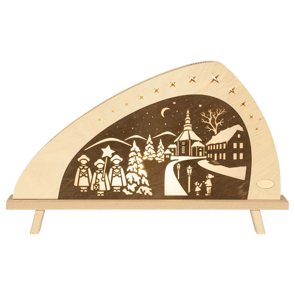 Standleuchte Weihnachten in Seiffen, LED