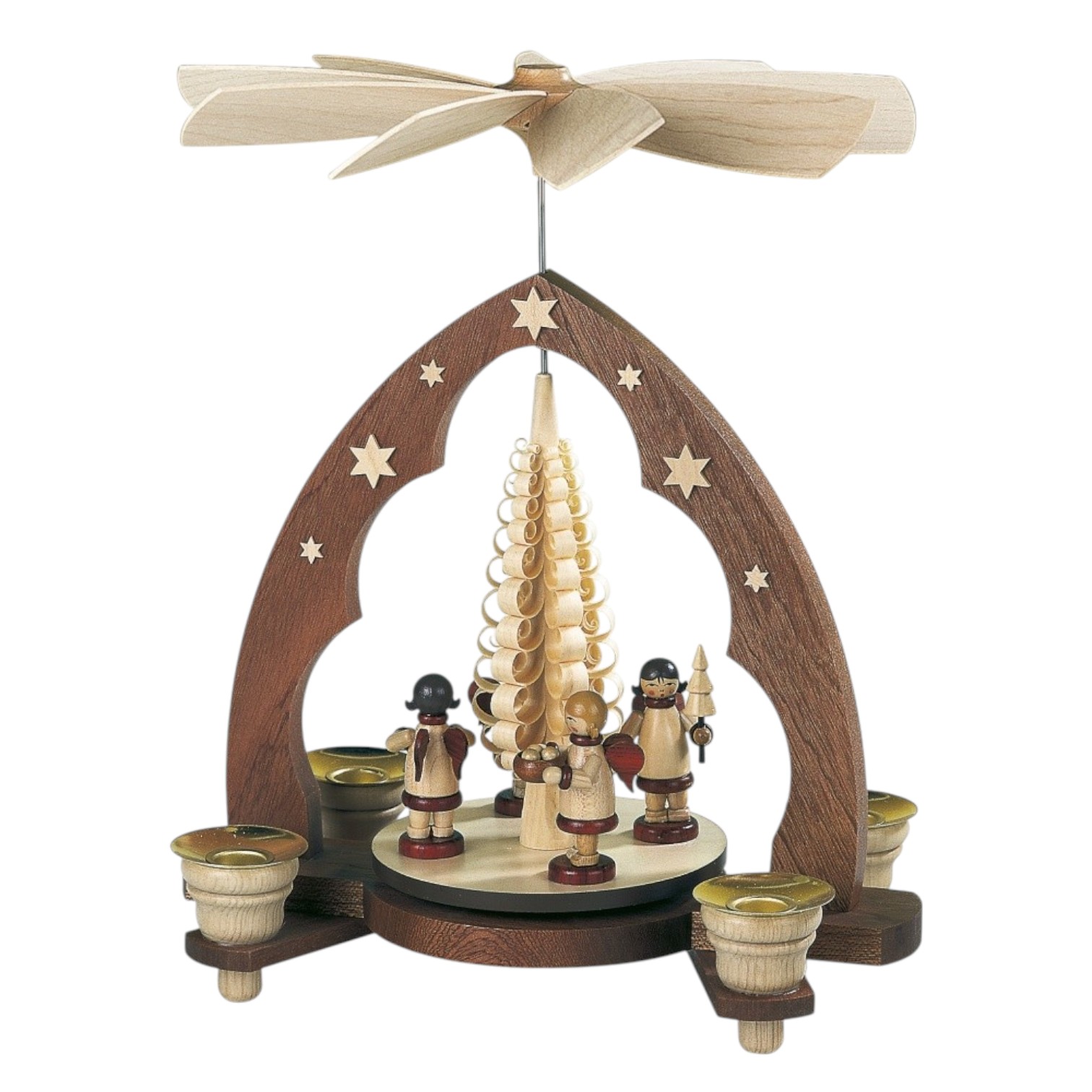 Spitzbogenpyramide Geschenkeengel