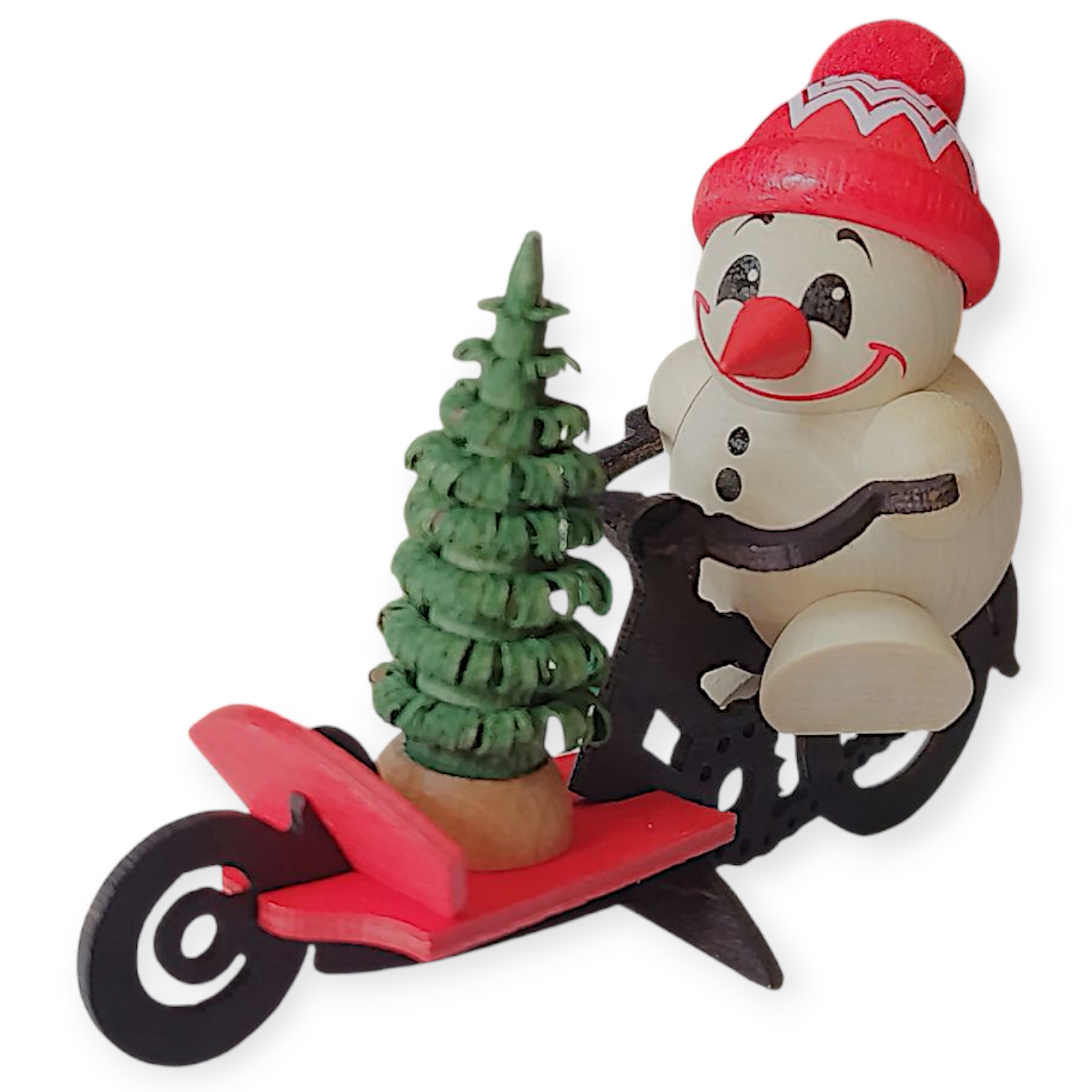 Cool Man mit Lastenrad