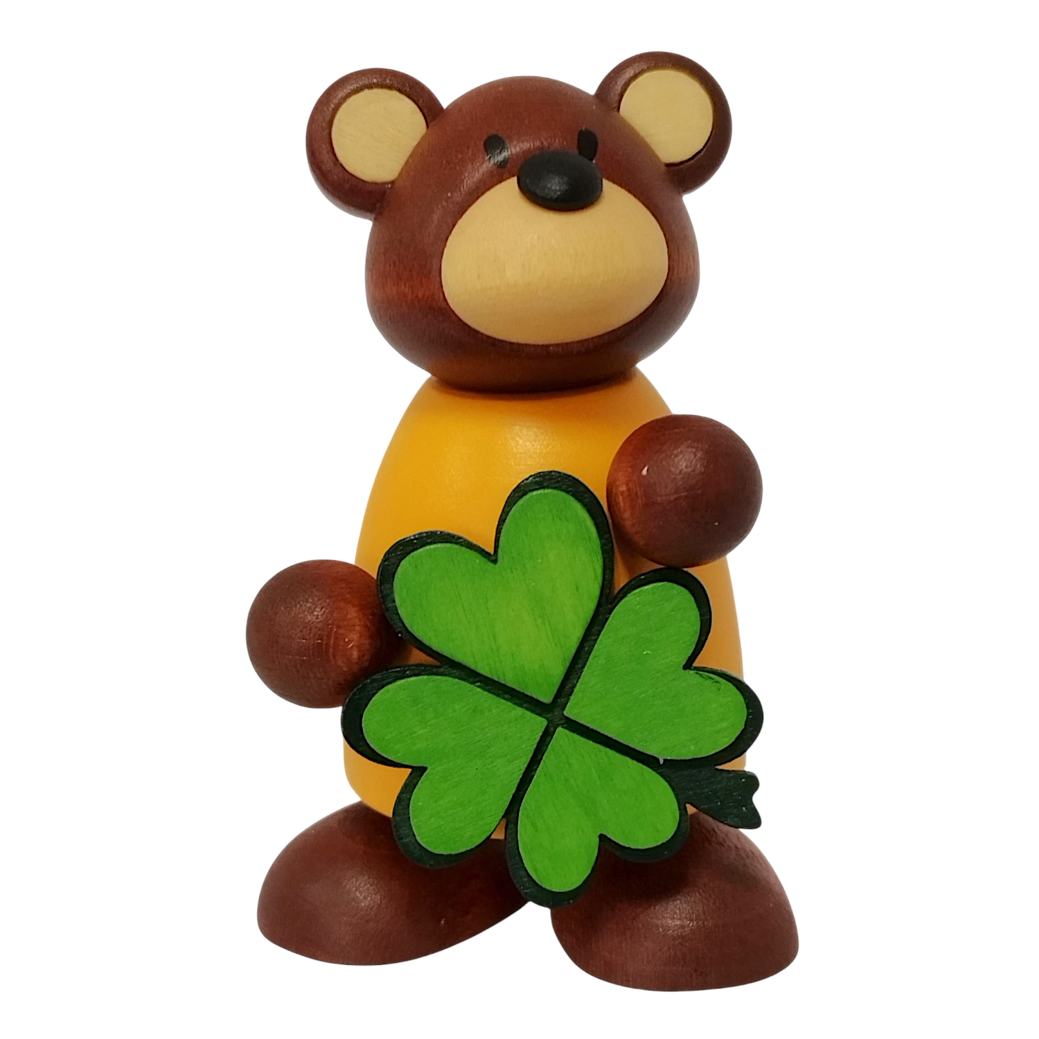 Figur mit Herz, Bärbel mit Kleeblatt
