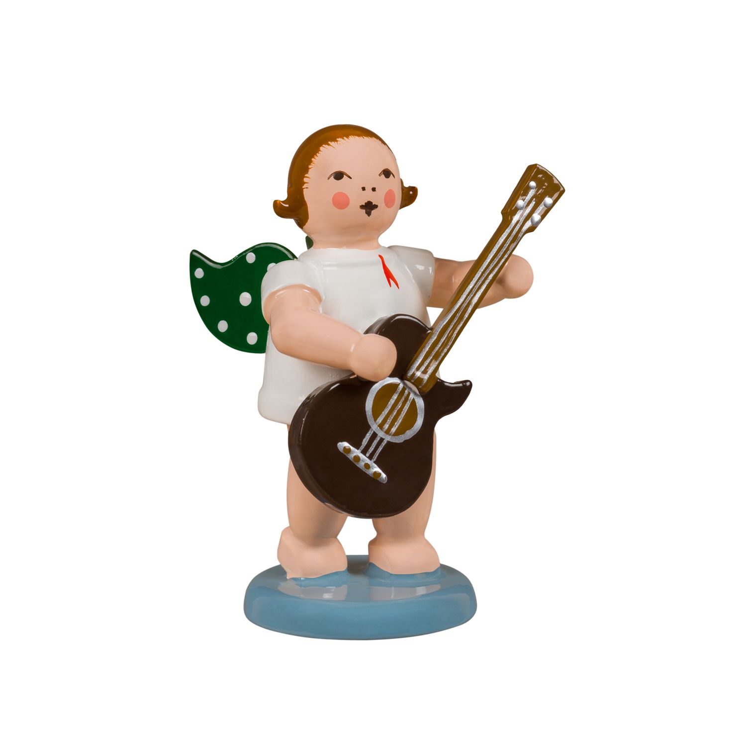 Engel mit Westerngitarre, ohne Krone