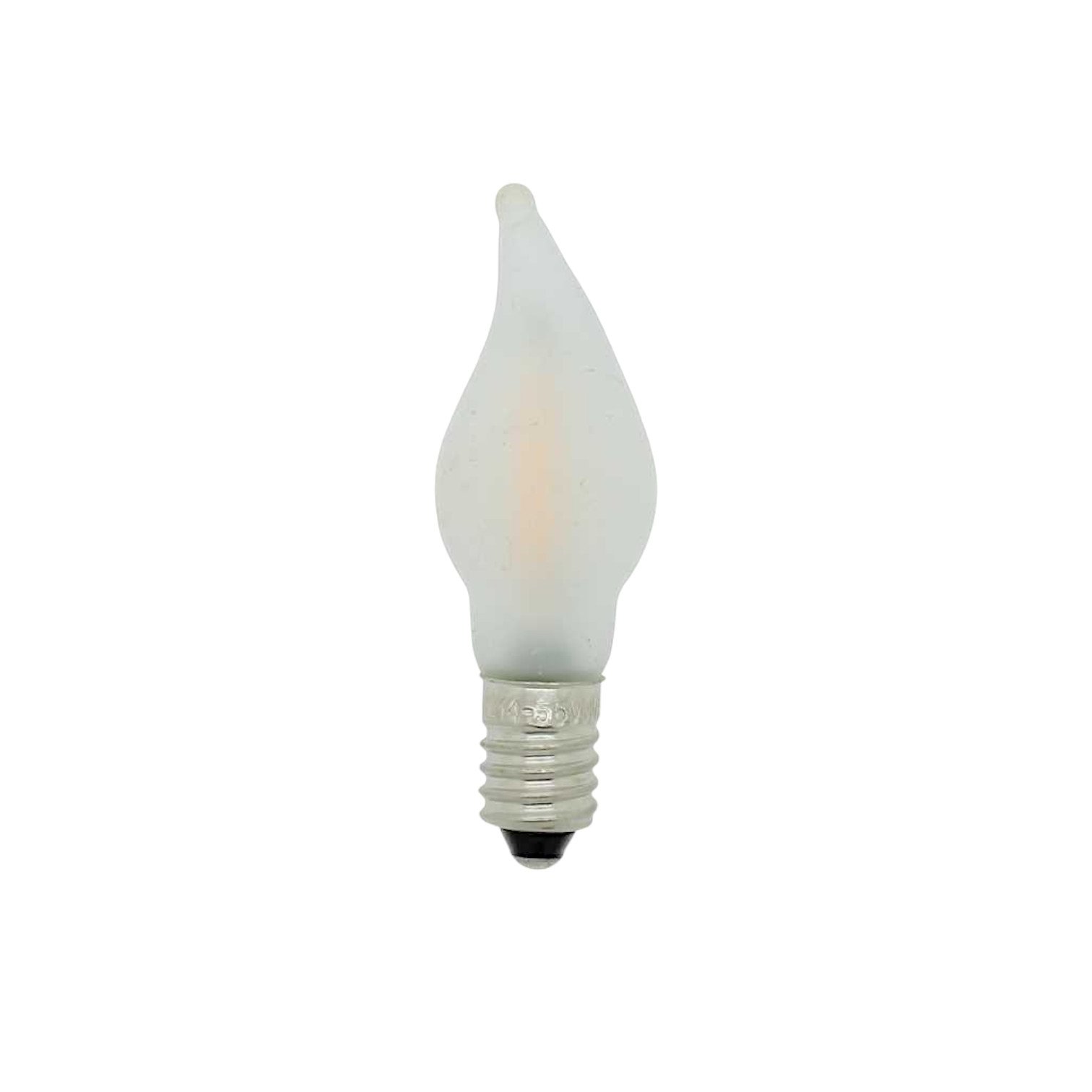 Filament LED Flammkerze 12-55V. 01-0,2W, matt