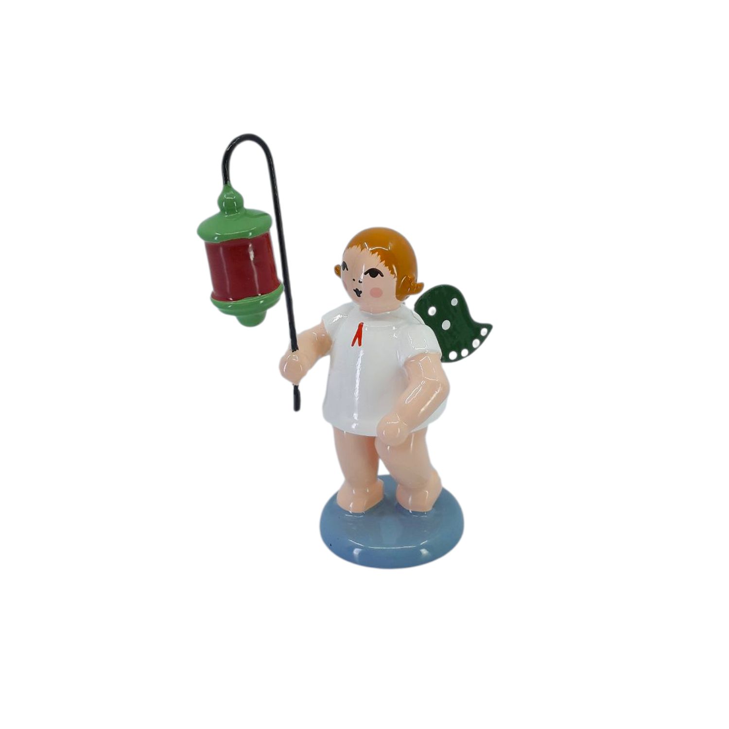 Engel mit Lampion Zylinder ohne Krone