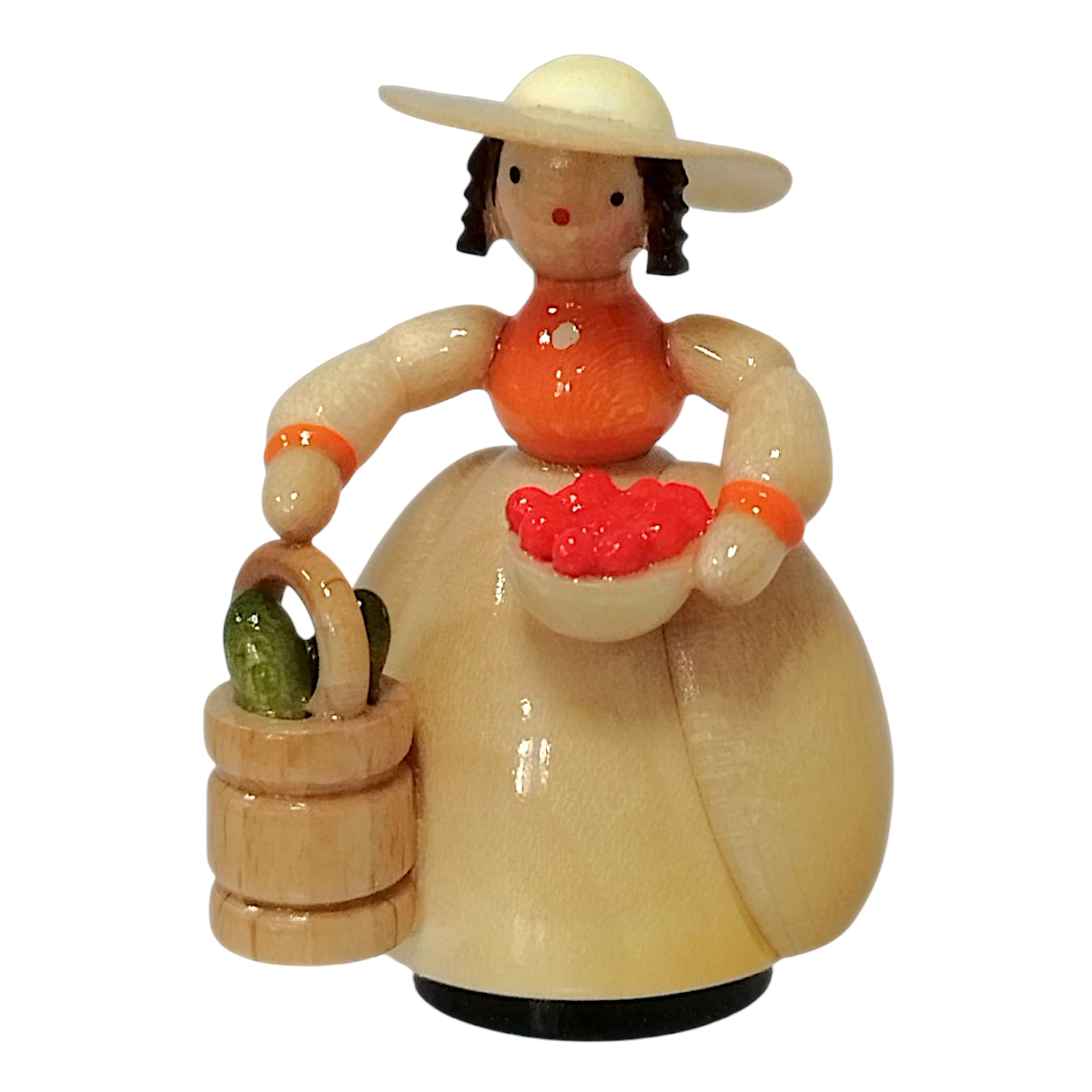 Gärtnerin mit Gemüse