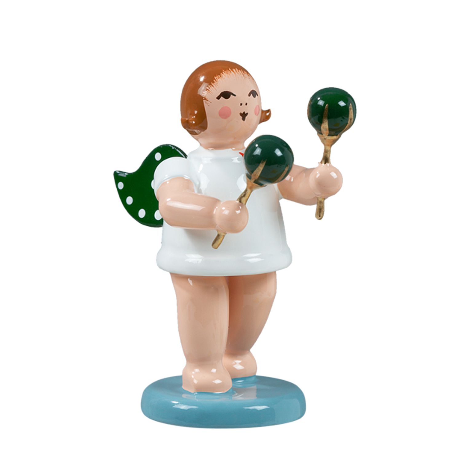 Engel mit Maracas ohne Krone