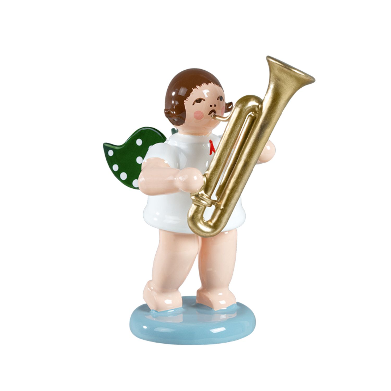 Engel mit Sarrusophon ohne Krone