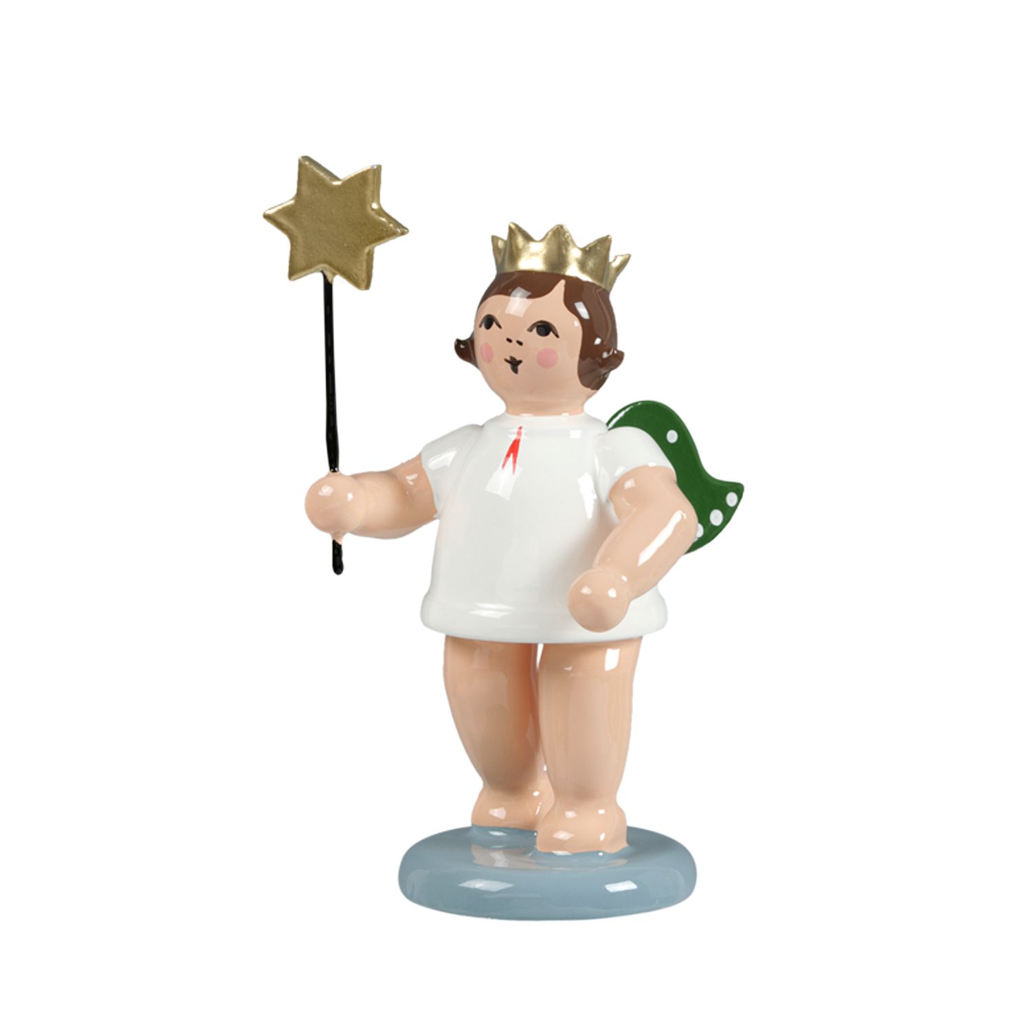 Engel mit Stern mit Krone