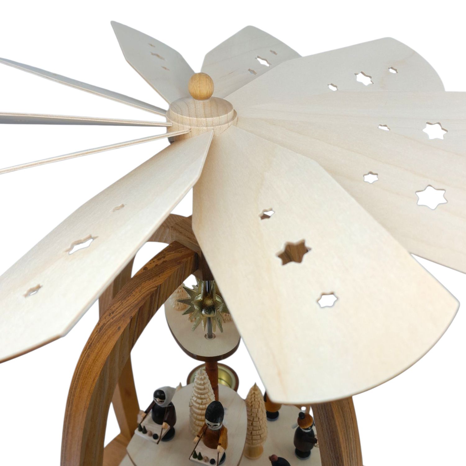 Pyramide Seiffener Motive, natur – Bild 4