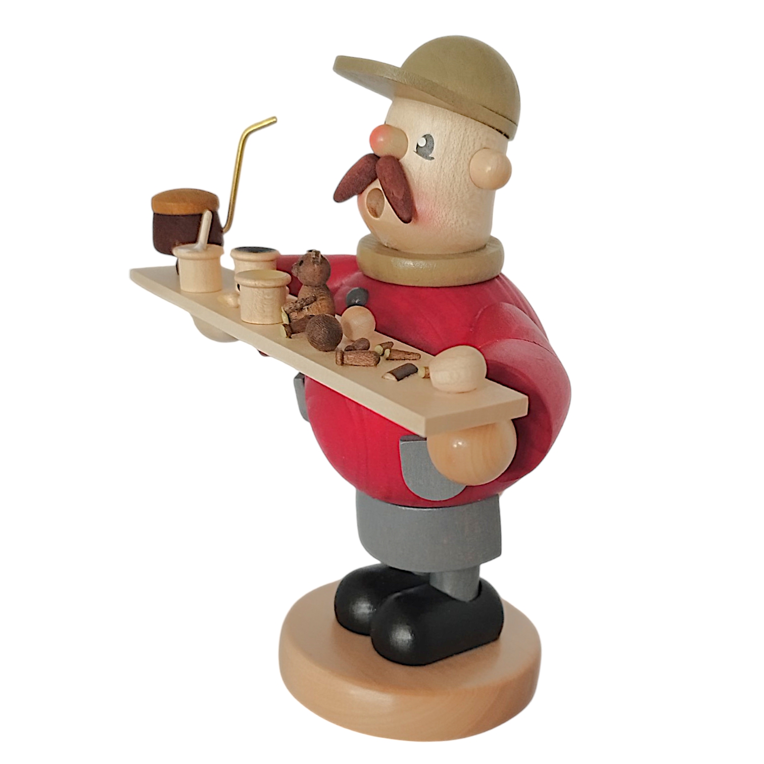 Räuchermann Pfeifenraucher Spielzeugmacher