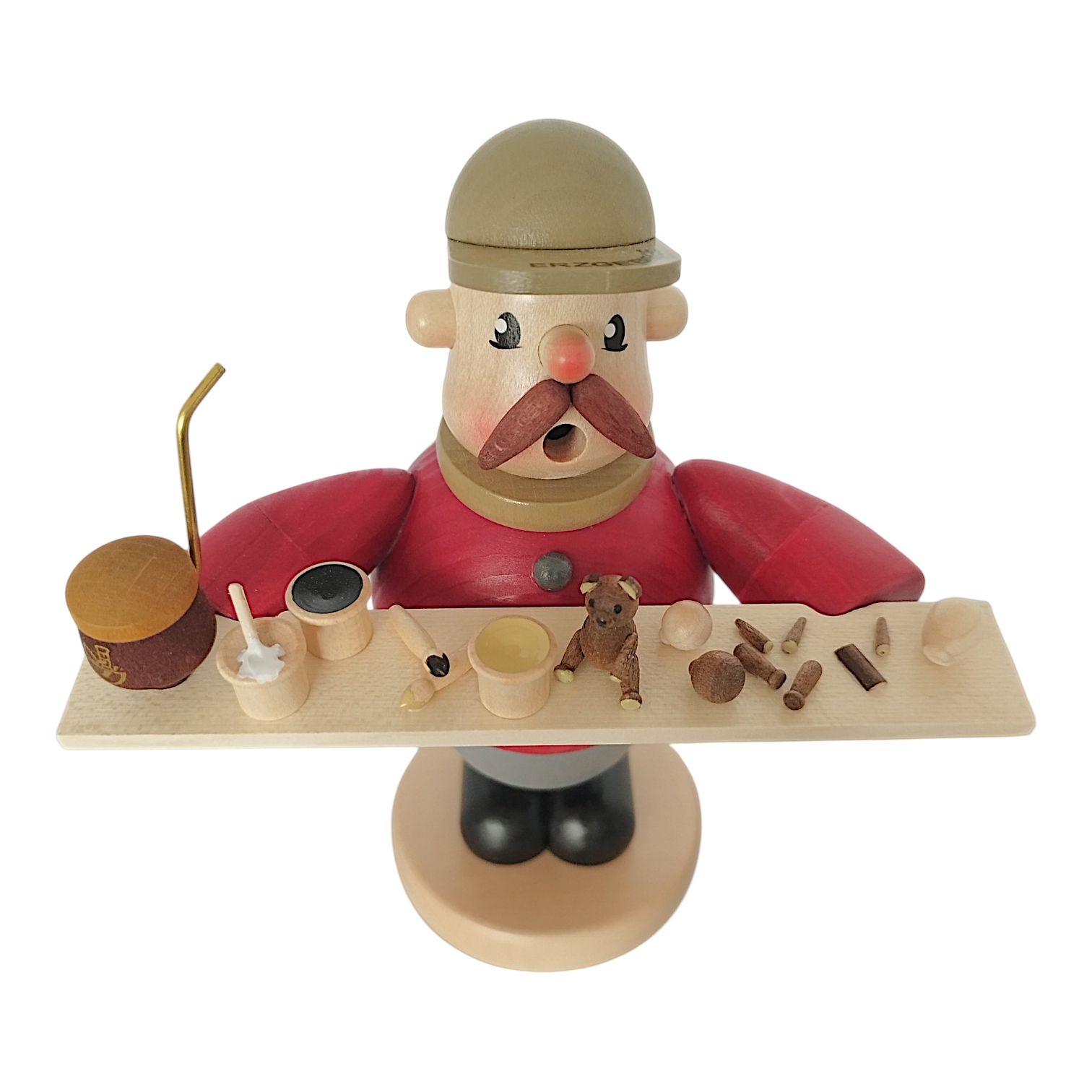 Räuchermann Pfeifenraucher Spielzeugmacher
