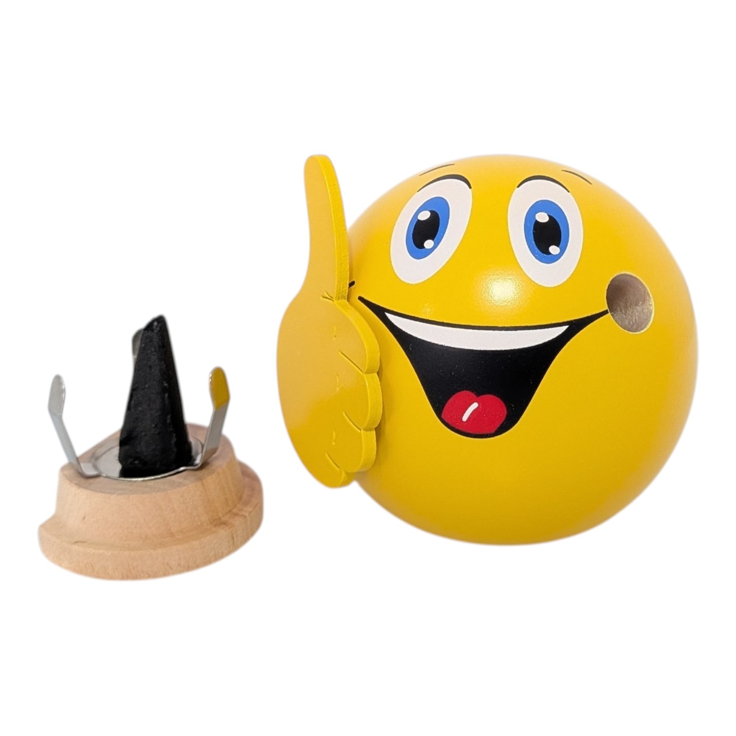 Räuchermann Emotionsfigur Andy der Gewinner
