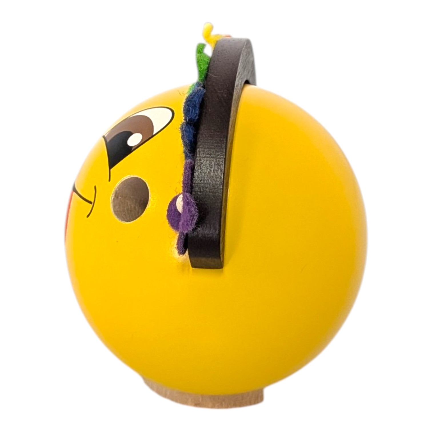 Räuchermann Emotionsfigur Lou unterm Regenbogen