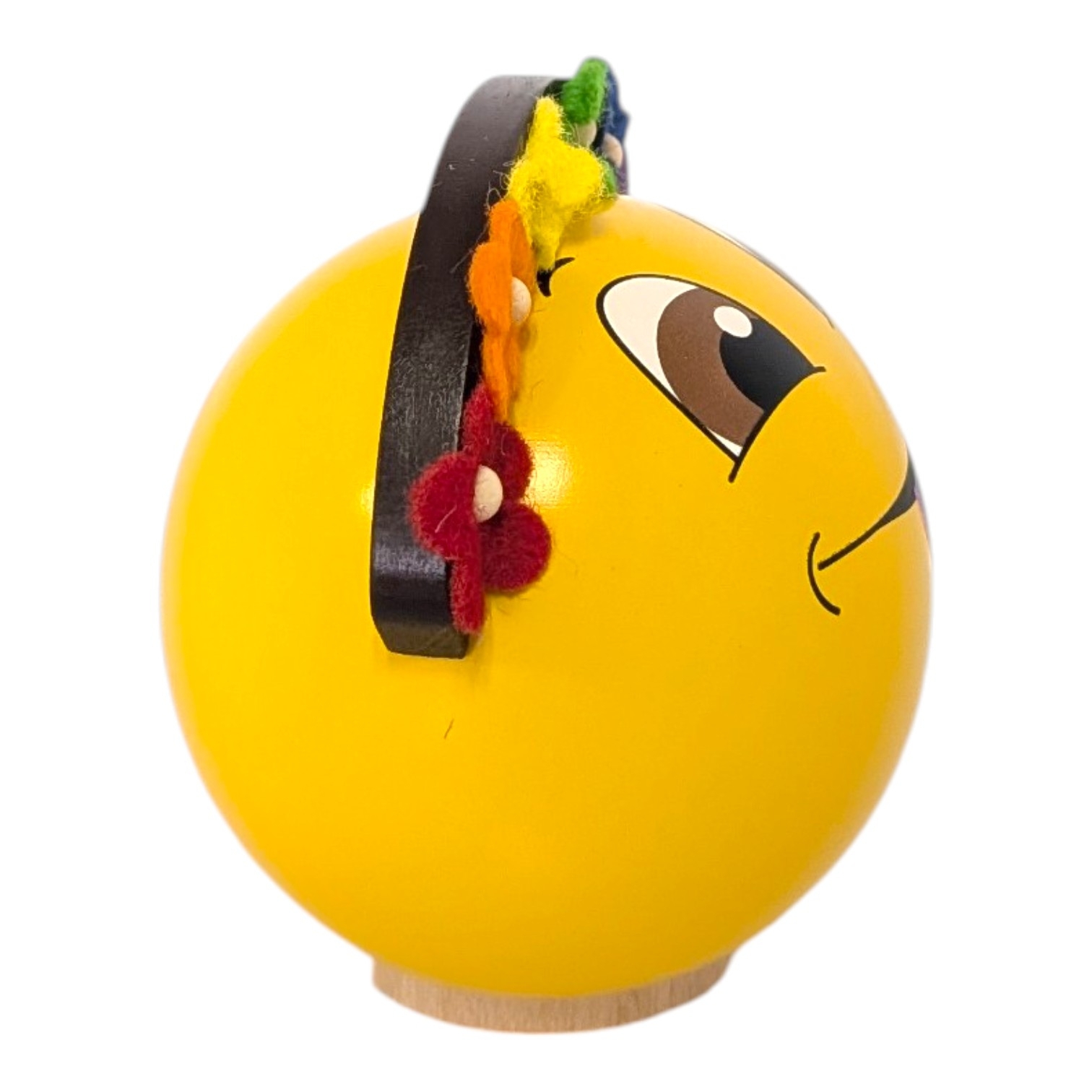 Räuchermann Emotionsfigur Lou unterm Regenbogen