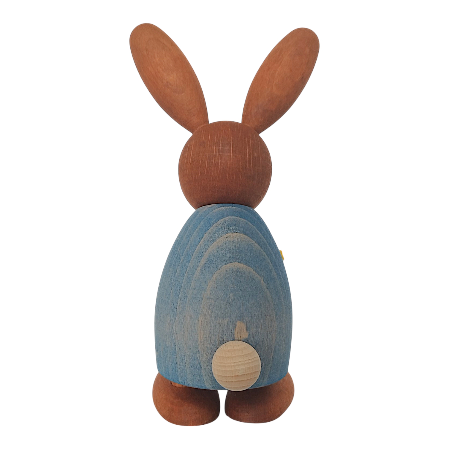 Osterhase mit Blume, stehend