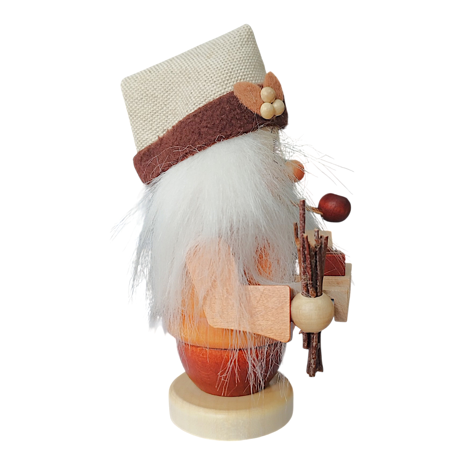 Räuchermann Miniwichtel mit Schlitten