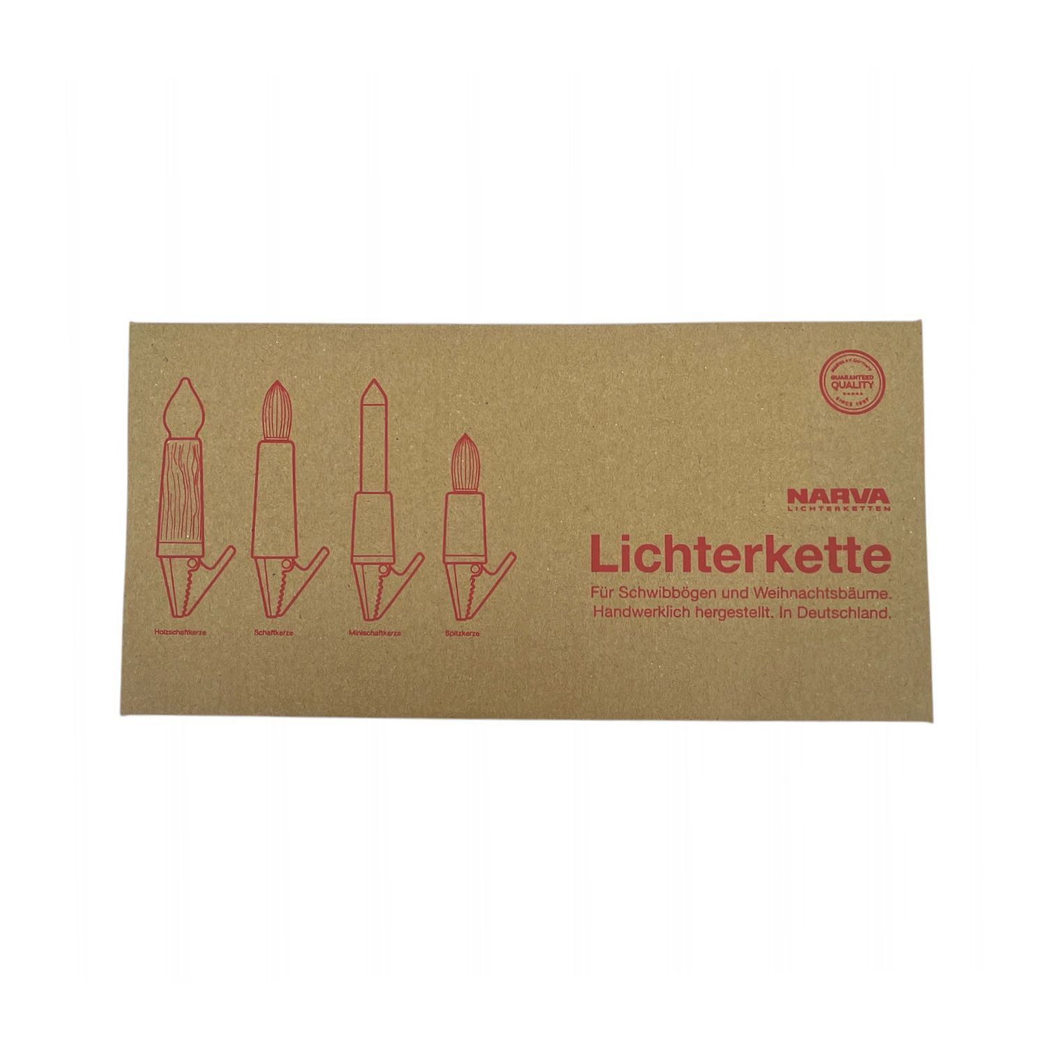 Narva Schwibbogenkette mit 10 Spitzkerzen