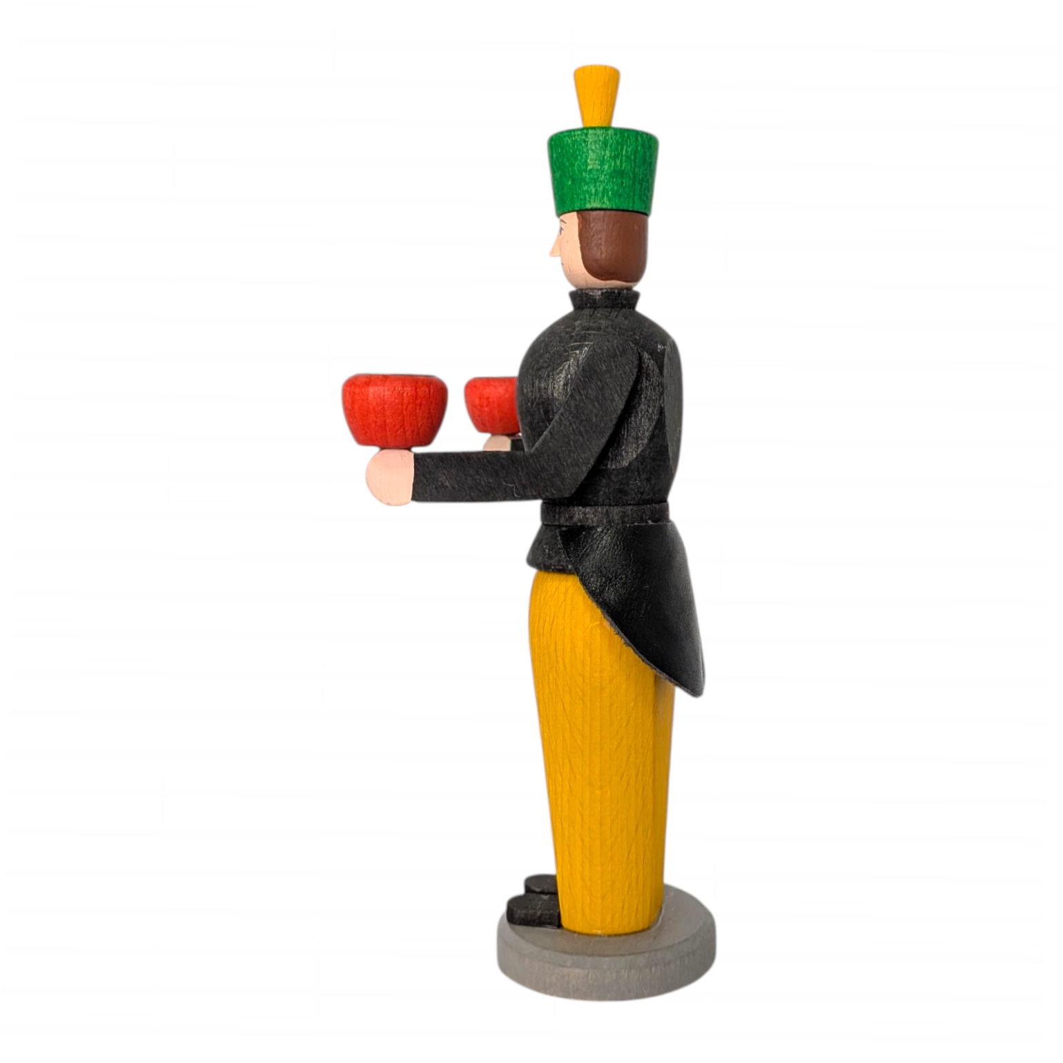 Bergmannleuchter, gelb