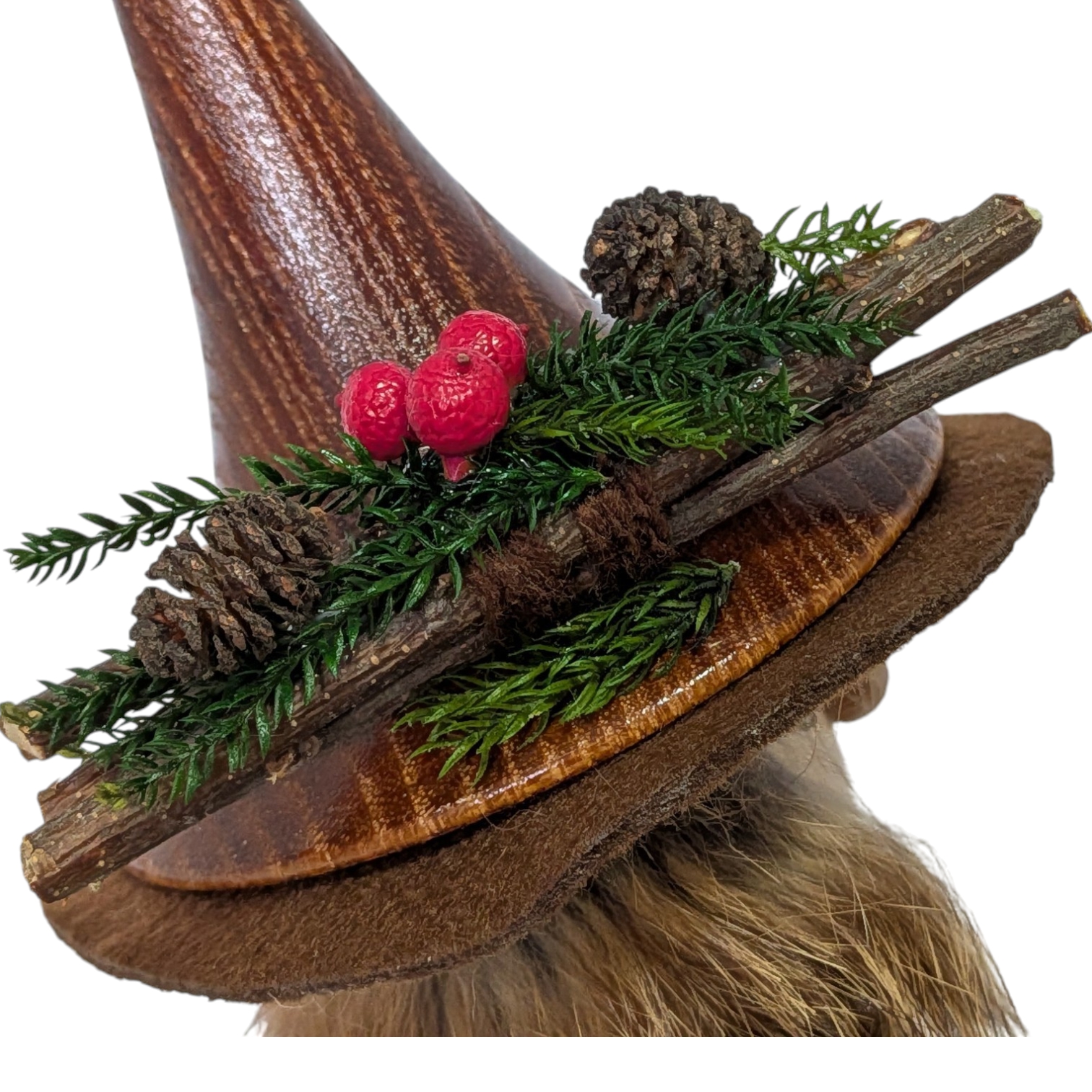 Räucherfigur Wichtelfrau mit Kinderwagen