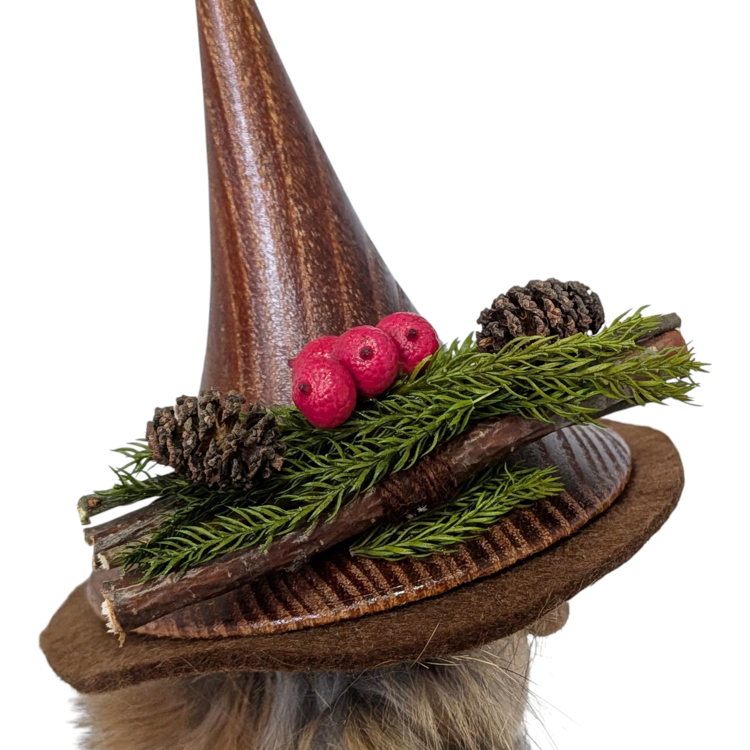 Räucherfigur Wichtelfrau Katzenfreundin