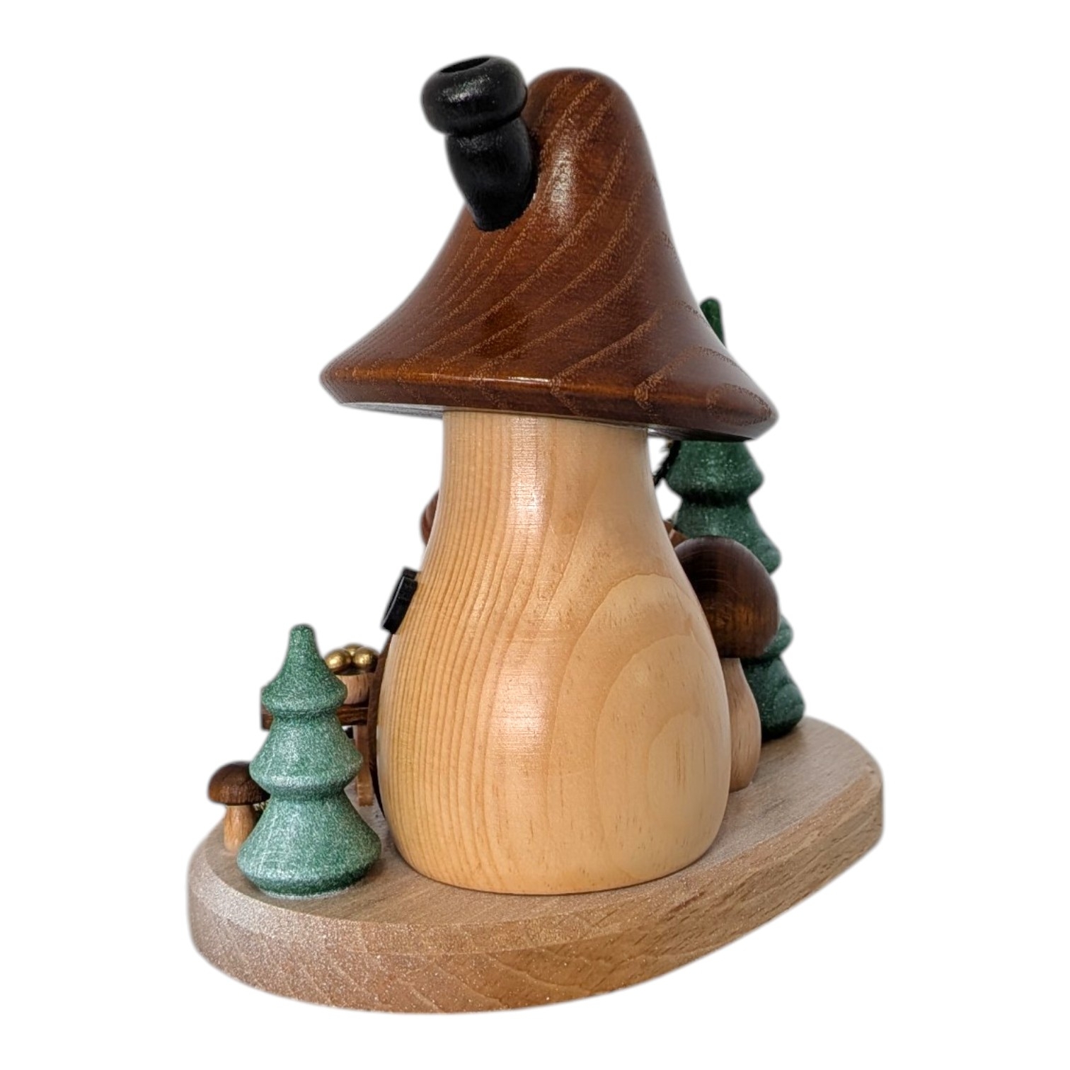 Räucherfigur Pilzhaus Lumi der Baumschmückwichtel