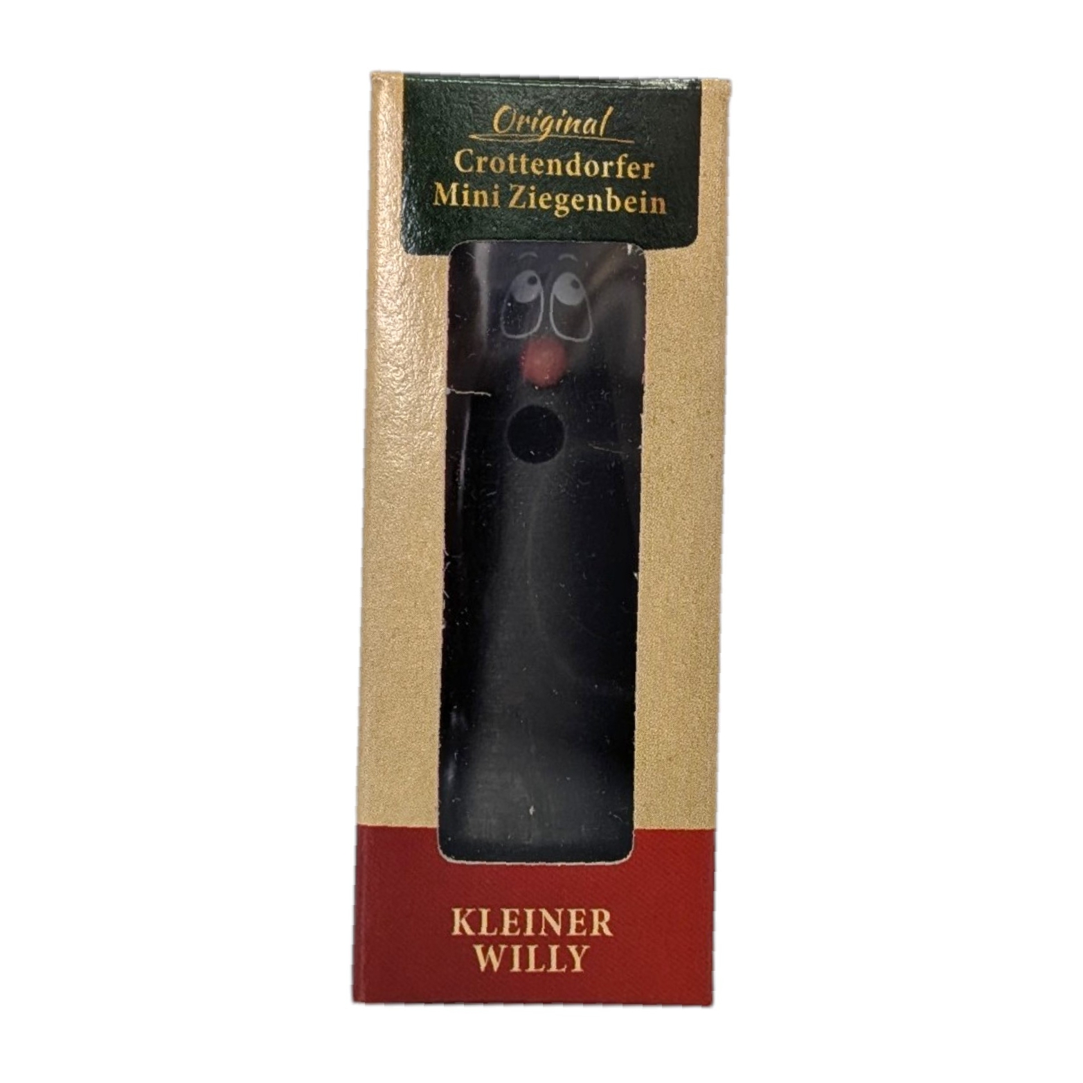 Räucherfigur Mini-Ziegenbein, schwarz " Kleiner Willy"