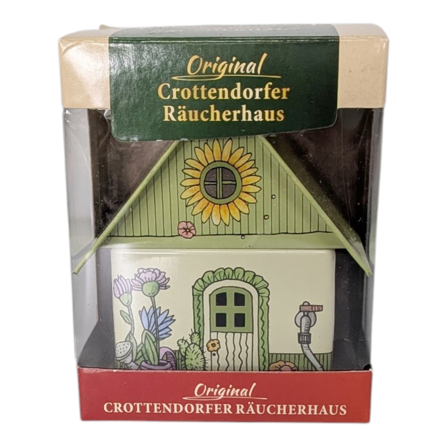 Crottendorfer Räucherhäuschen Blumenmeer