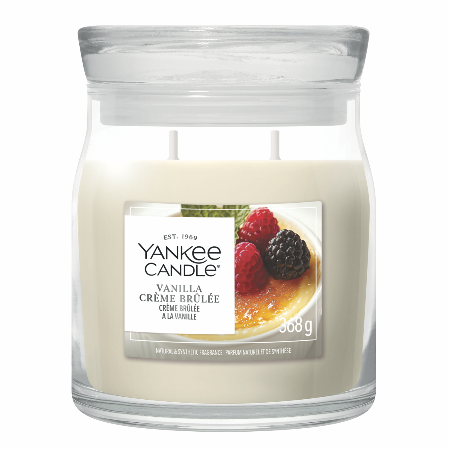 Yankee Candle Vanilla Crème Brulée Signature Medium