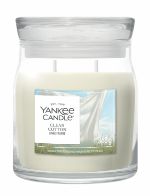 Yankee Candle Clean Cotton Signature Medium