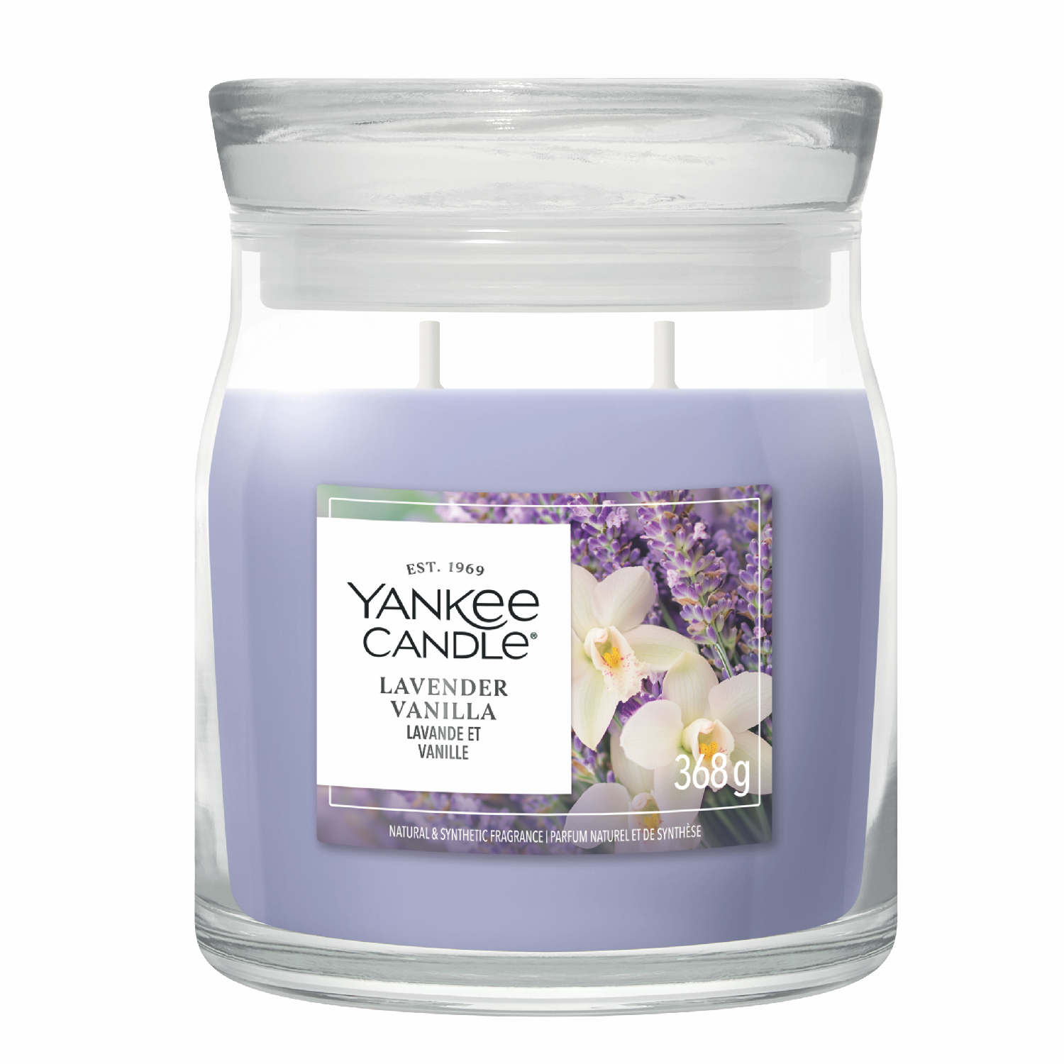 Yankee Candle Lavender Vanilla Signature Medium