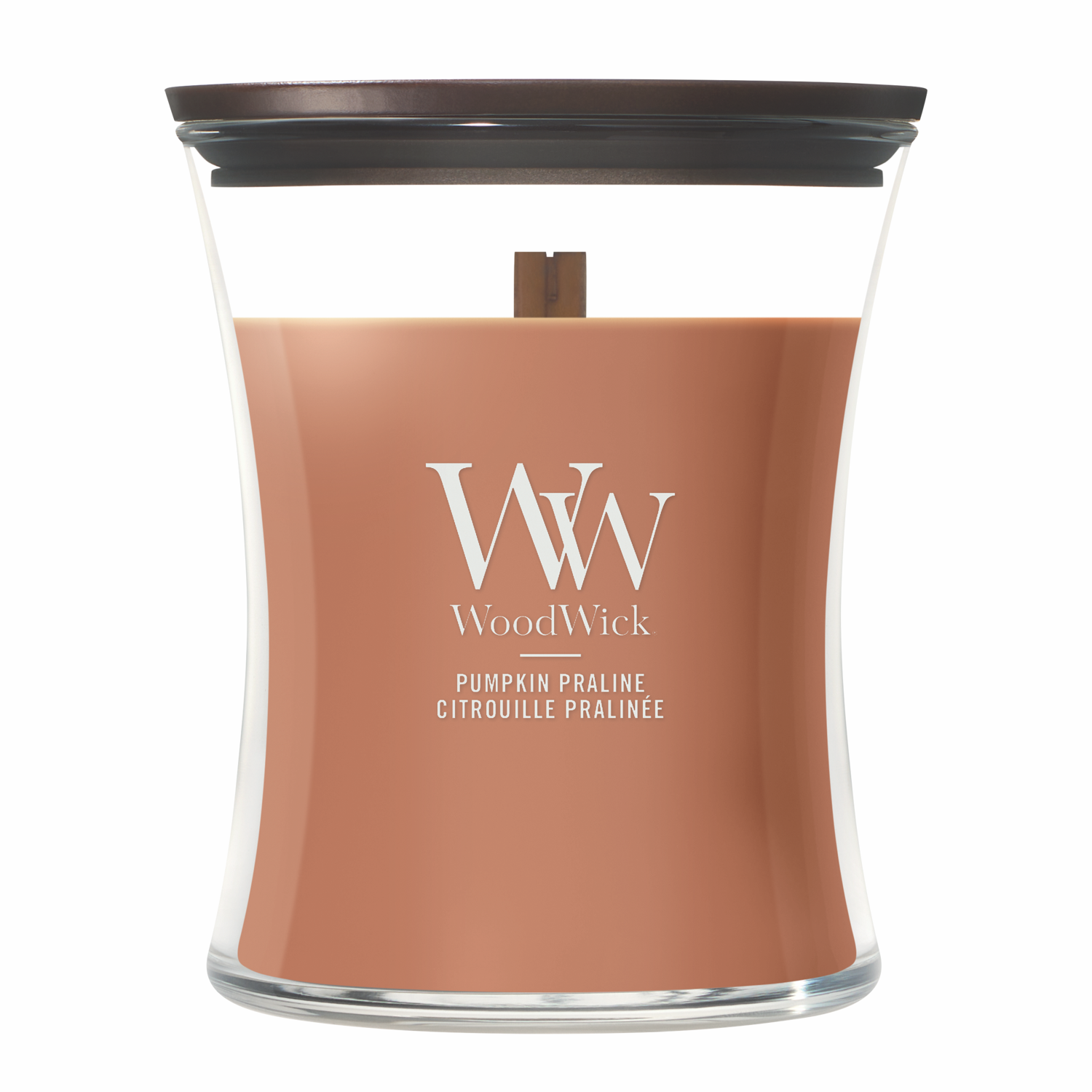 WoodWick Pumpkin Praline Medium Hourglass