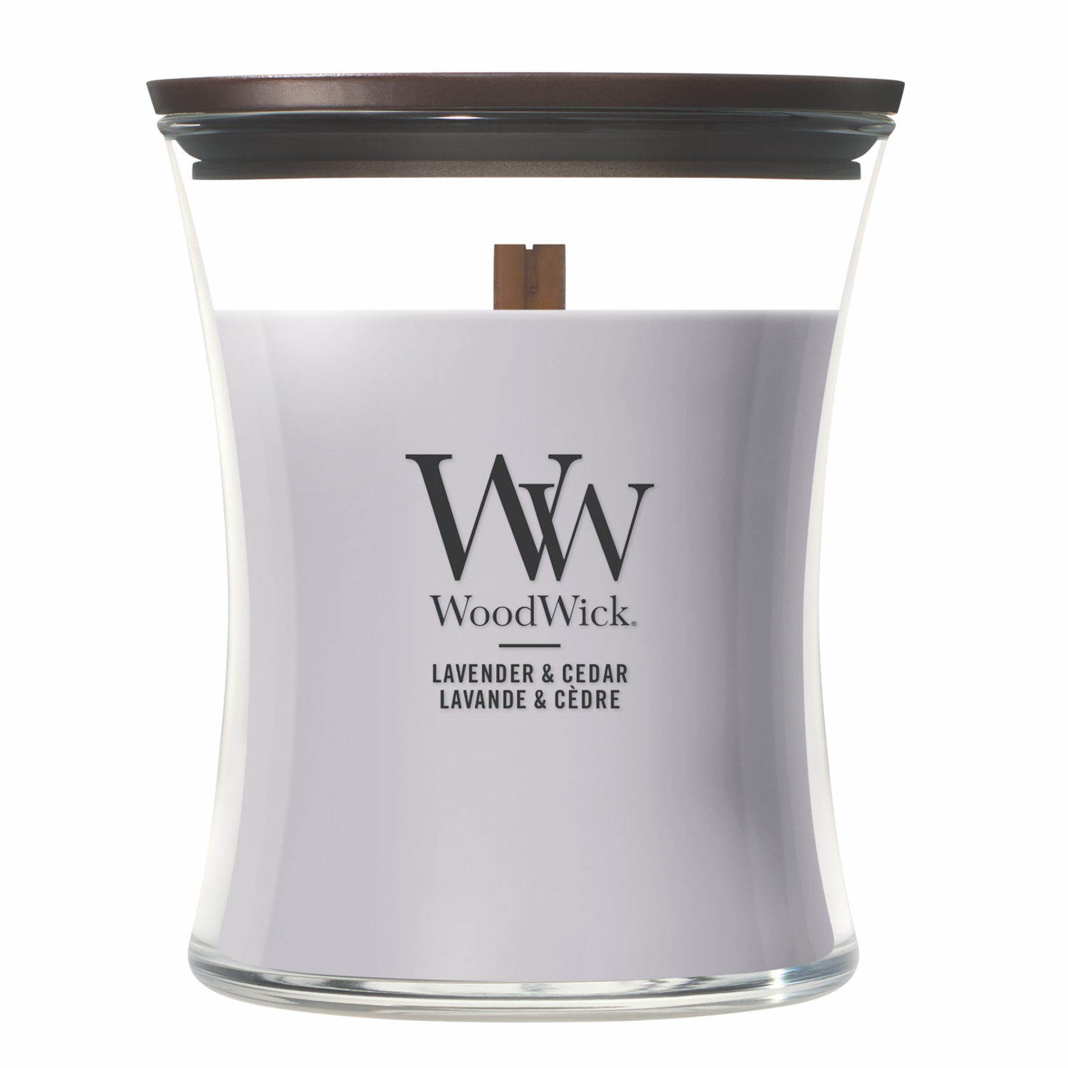 WoodWick Lavender & Cedar Medium Hourglass