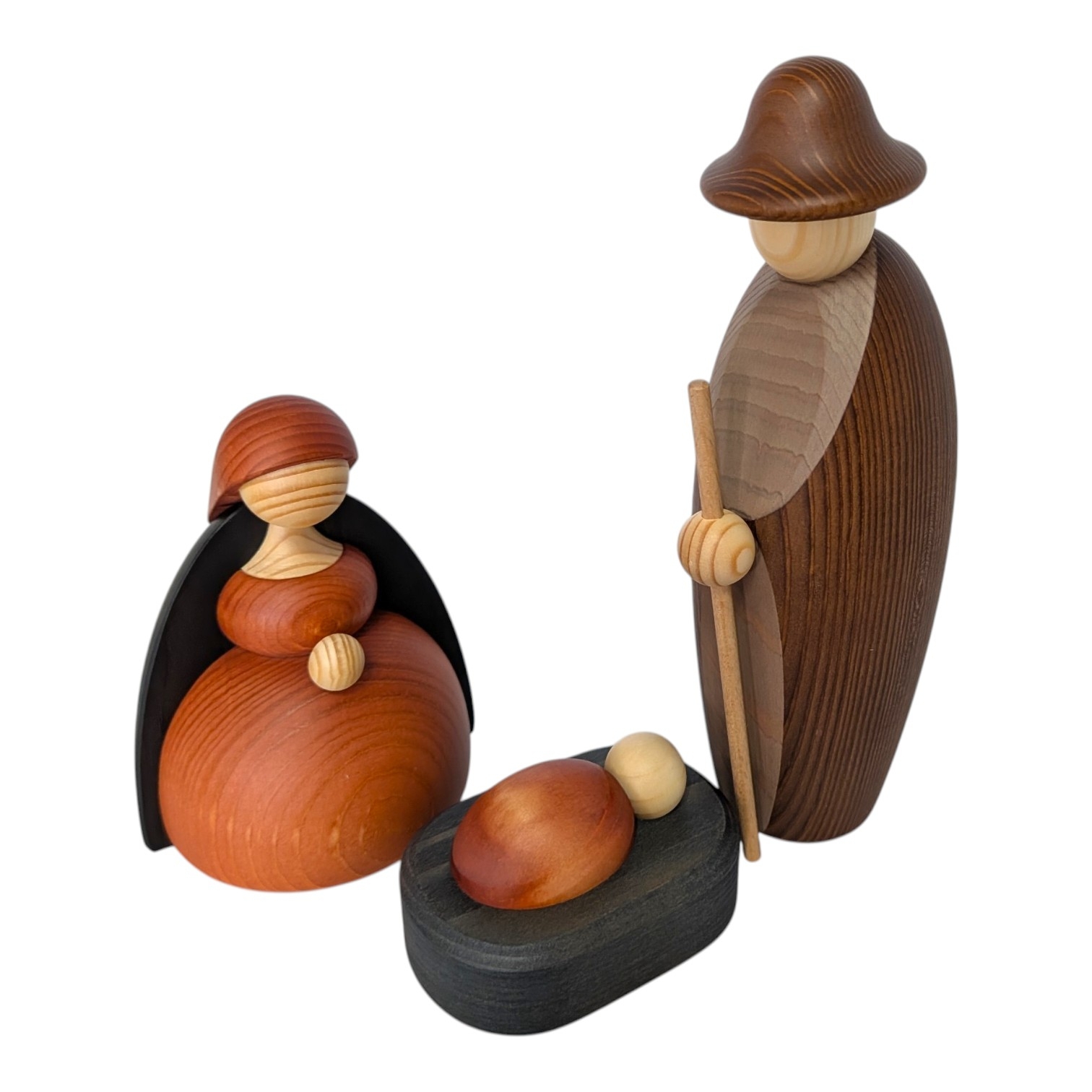 Krippenfiguren groß, 12-tlg.