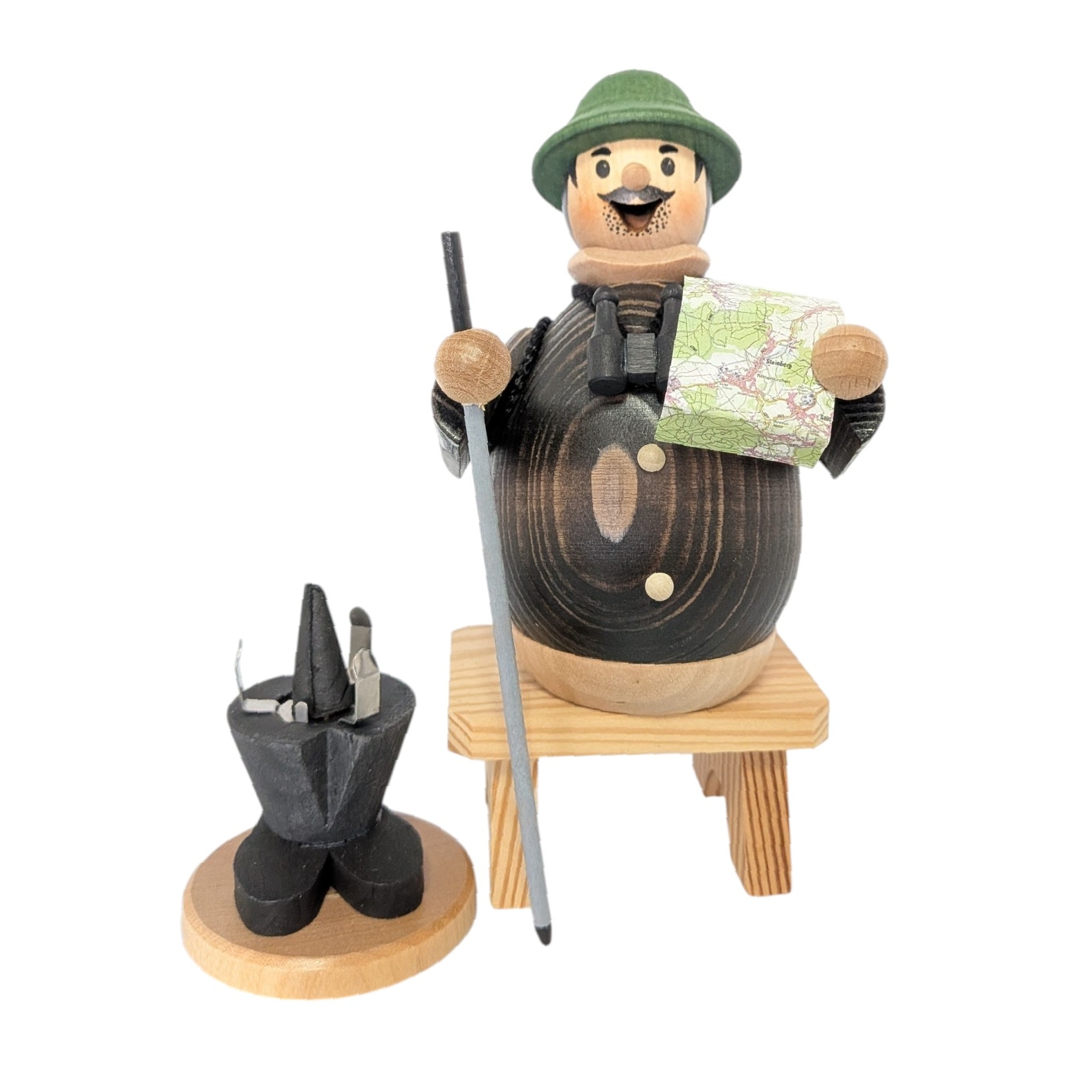 Räuchermann Max der Wanderer