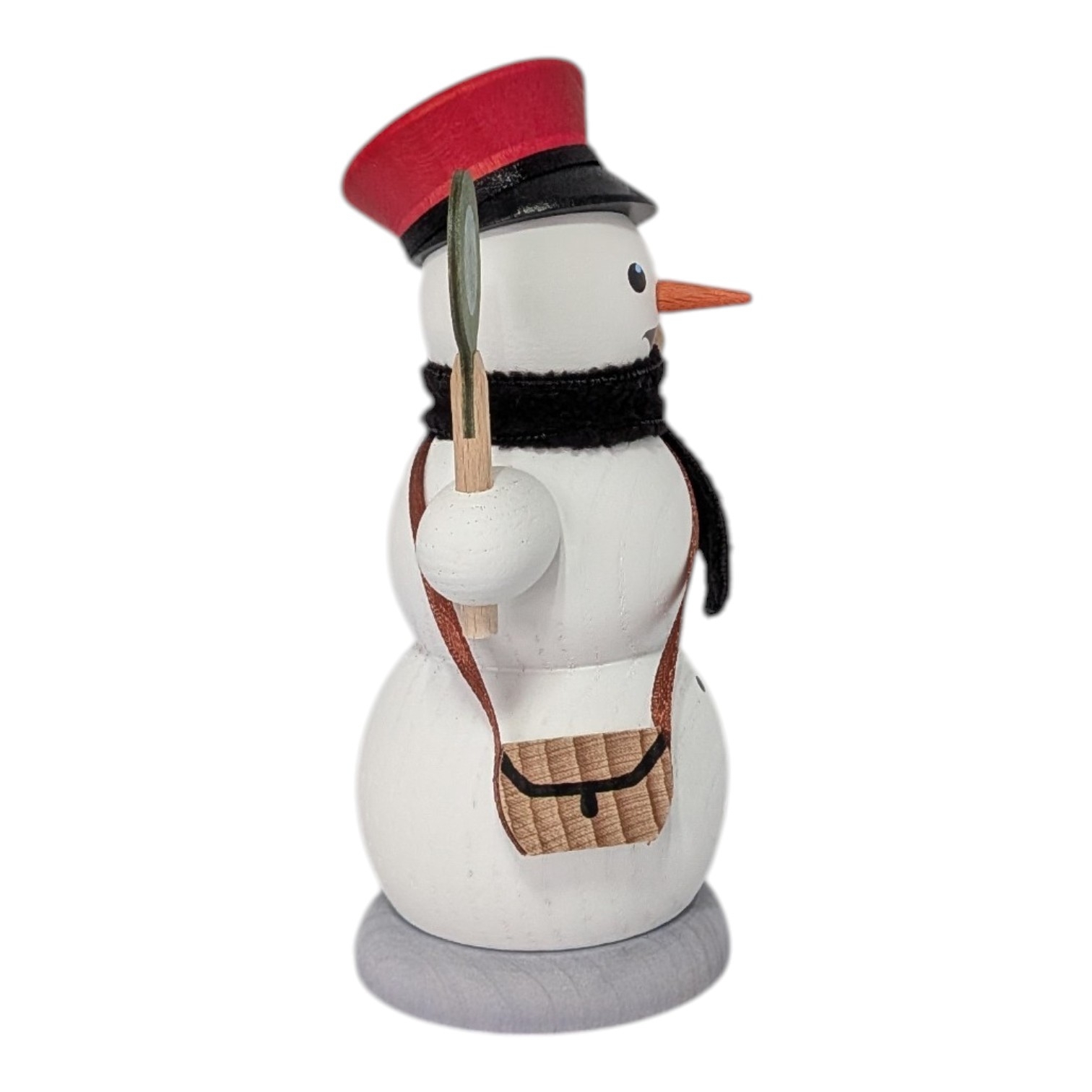 Räuchermann Schneemann Eisenbahner