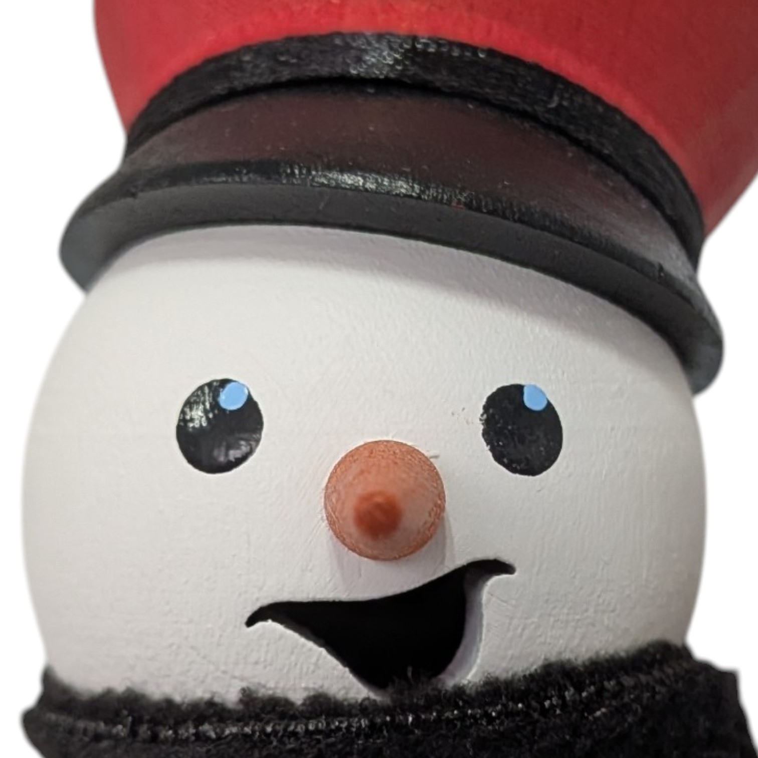 Räuchermann Schneemann Eisenbahner