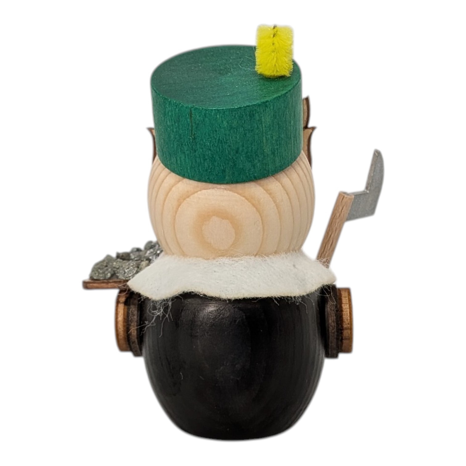 Holzfigur Mini-Eule Bergmann