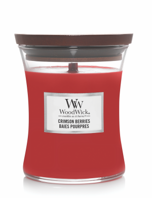 WoodWick Crimson Berries Medium Hourglass