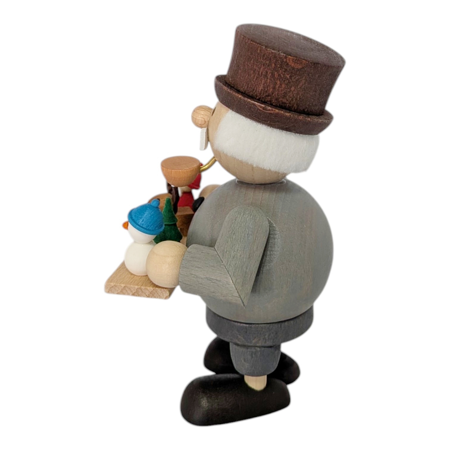 Mini Räuchermann mit Bauchladen