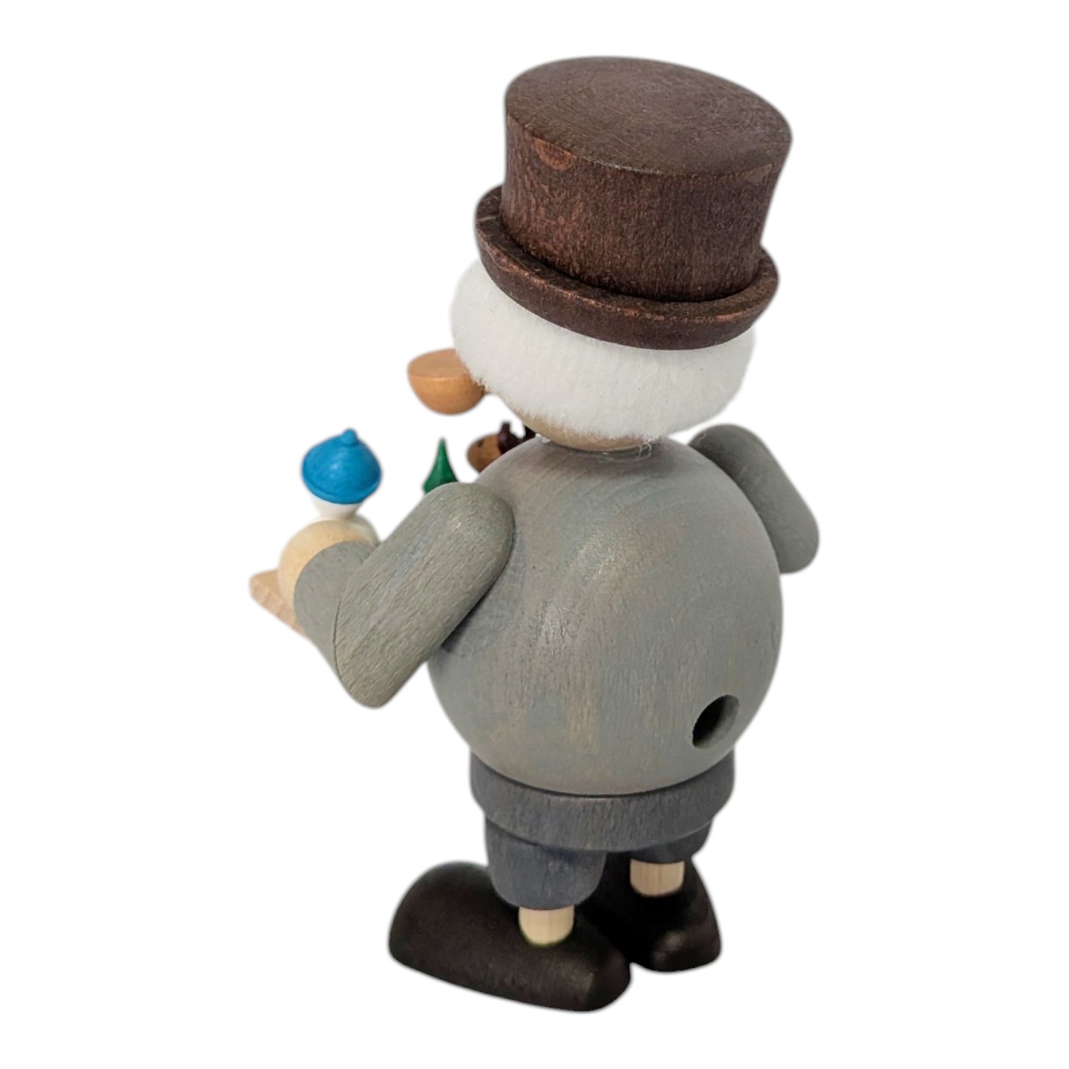 Mini Räuchermann mit Bauchladen