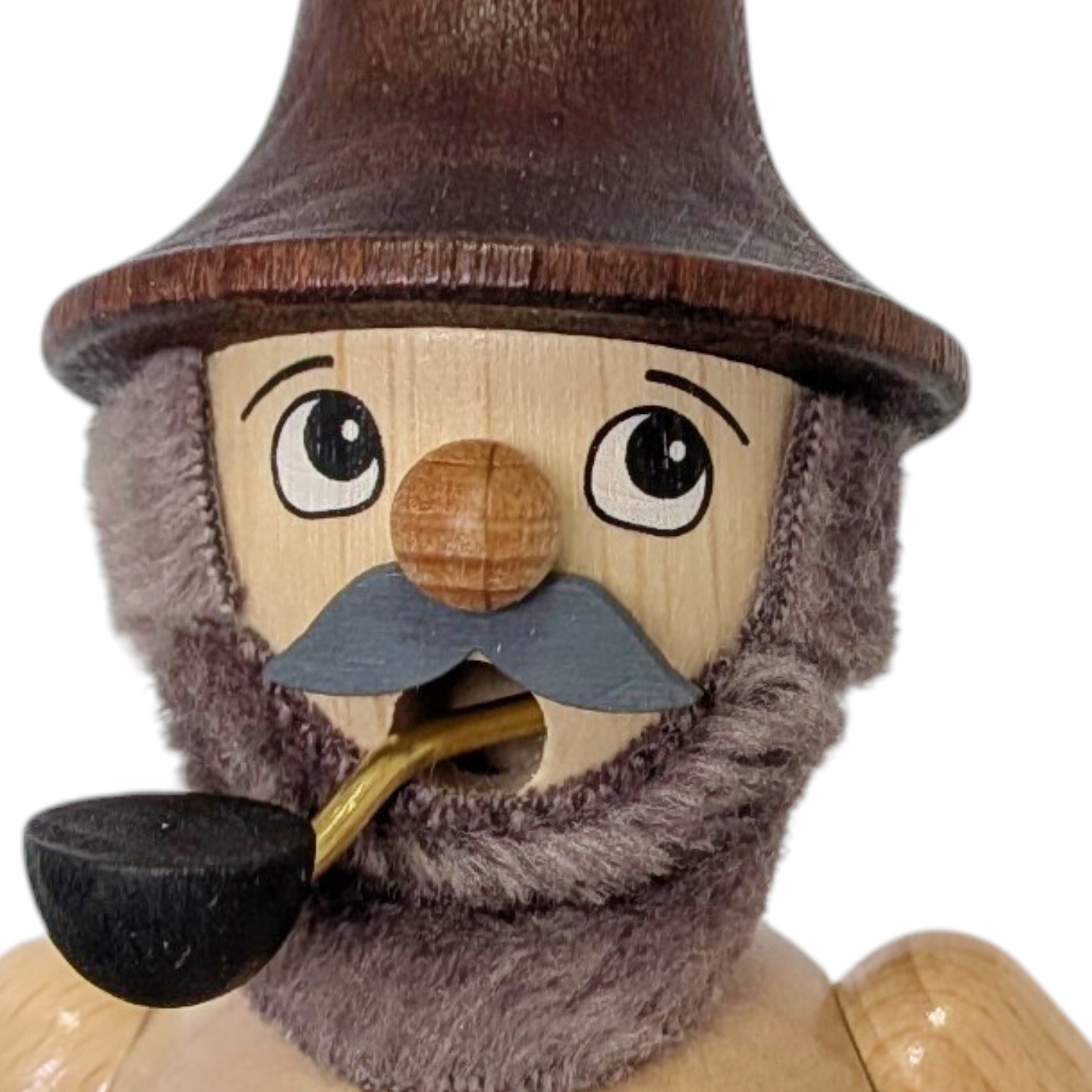 Räuchermann Waldwichtel mit Eichhörnchen, farbig