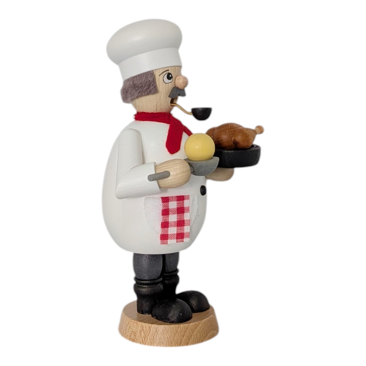 Räuchermann Koch, farbig