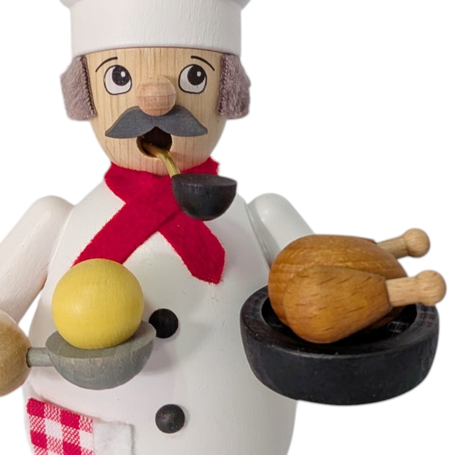 Räuchermann Koch, farbig