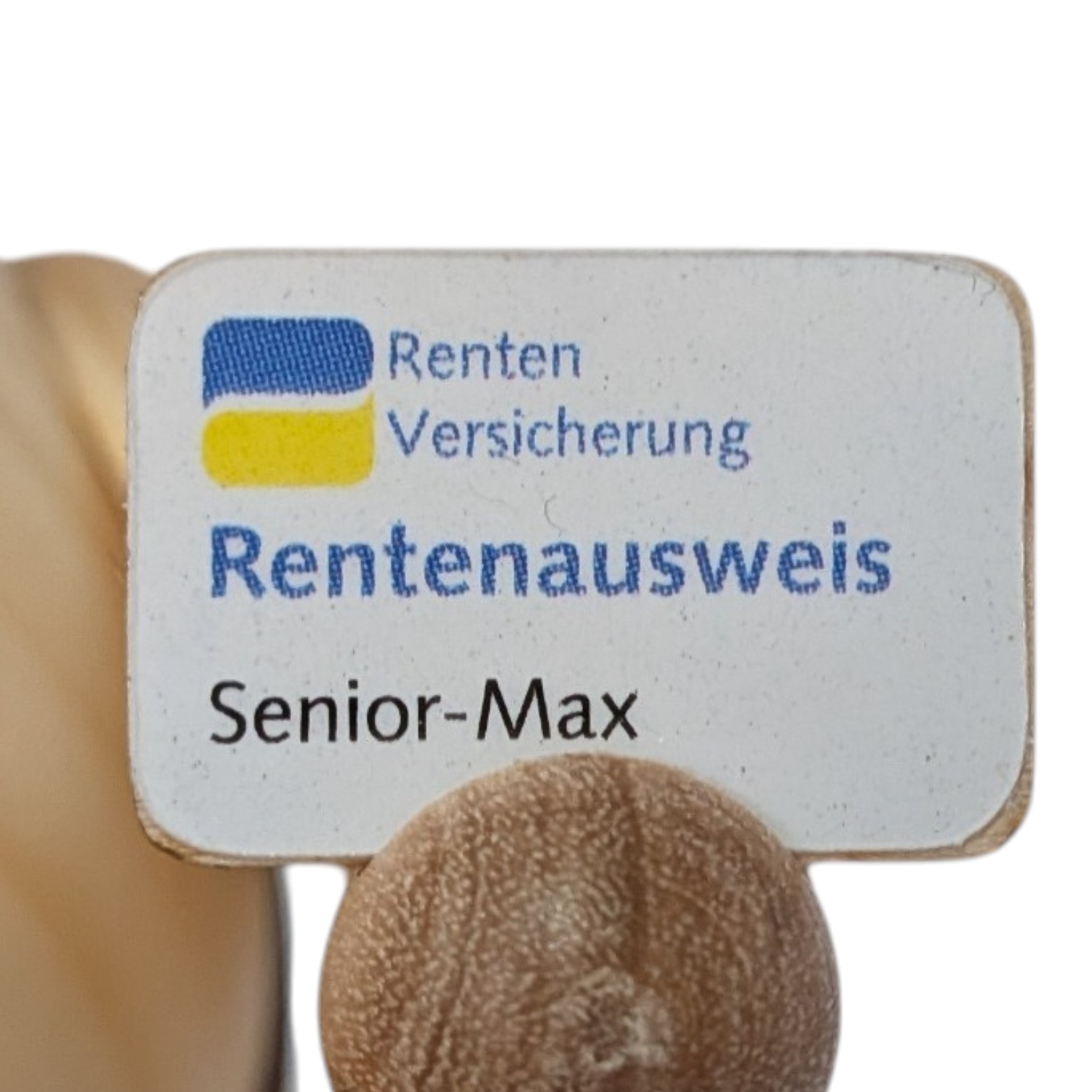 Räuchermann Max der Rentner