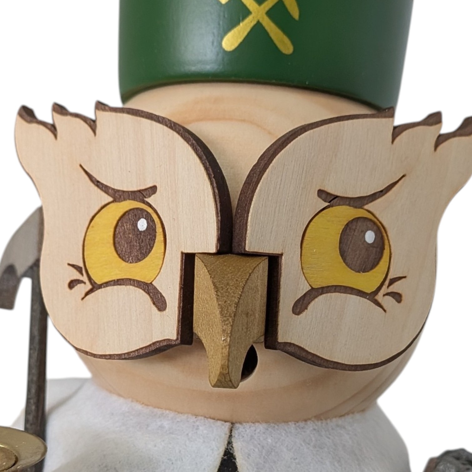 Räucherfigur Eule Bergmann