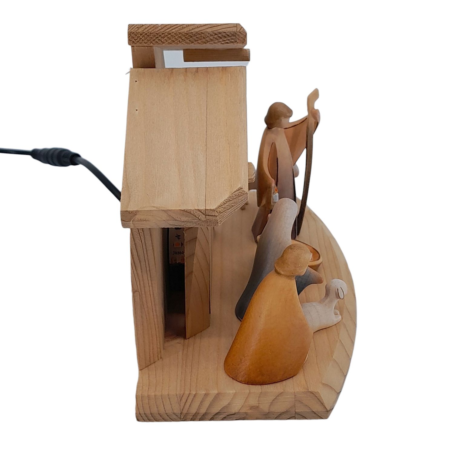 Stall Altea mit Krippenfiguren Aram LED 6-tlg. bunt – Bild 2