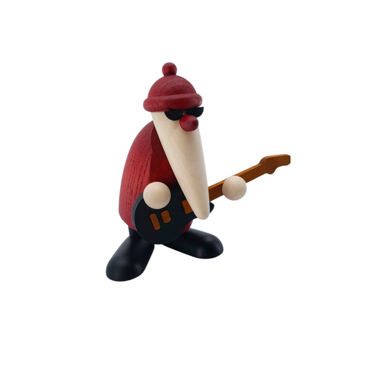 Weihnachtsmann mit Gitarre