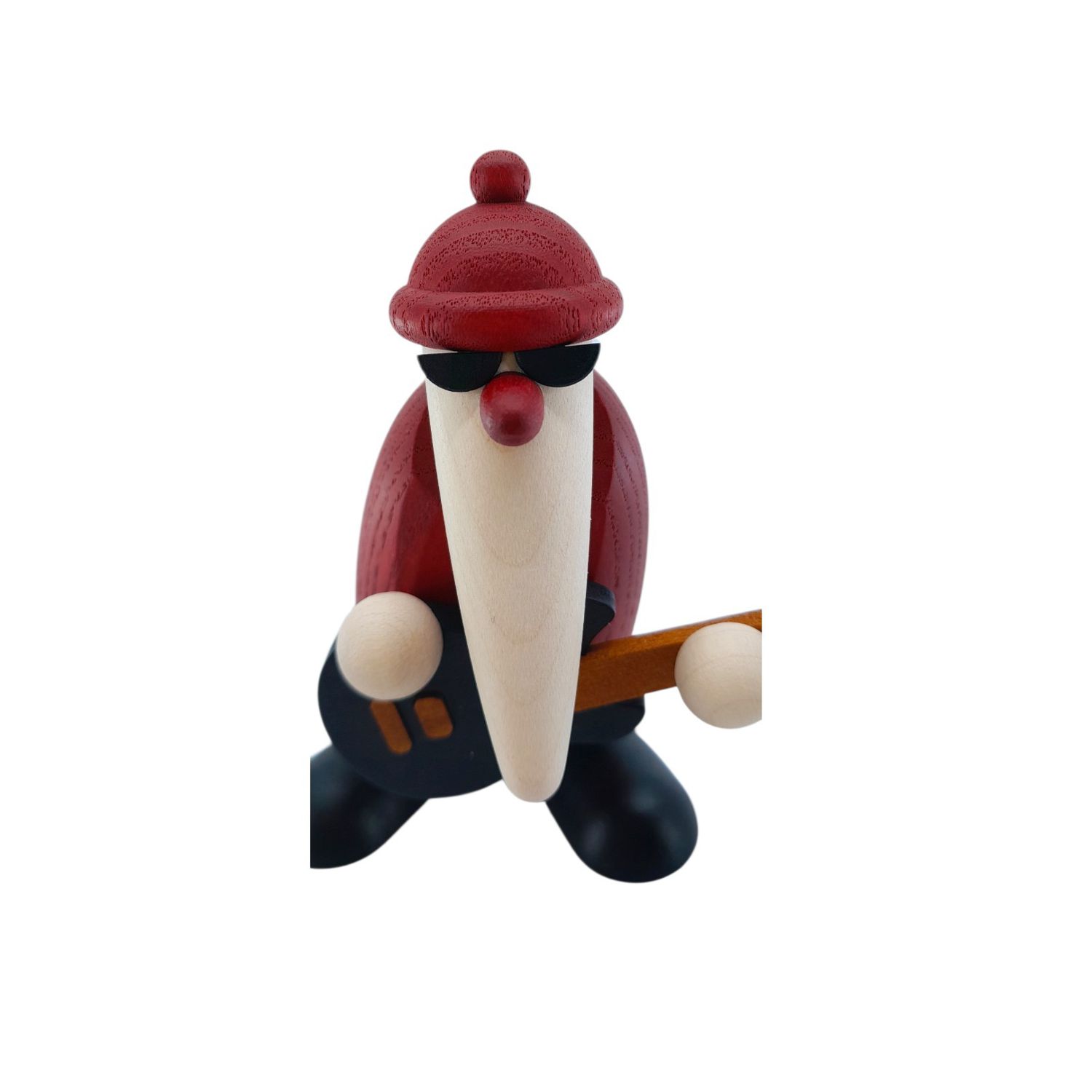 Weihnachtsmann mit Gitarre
