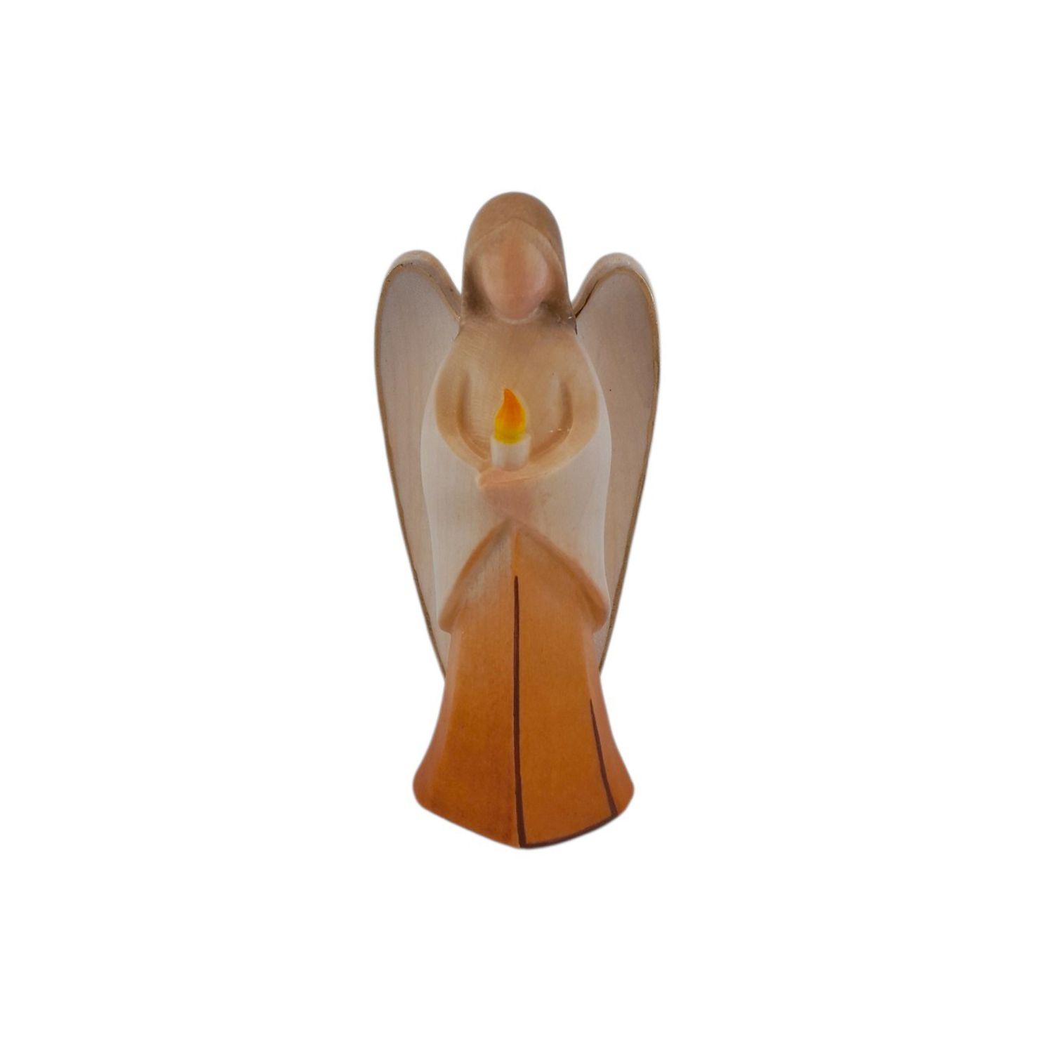 Schutzengel mit Kerze Harmonie 2 Farben 12cm